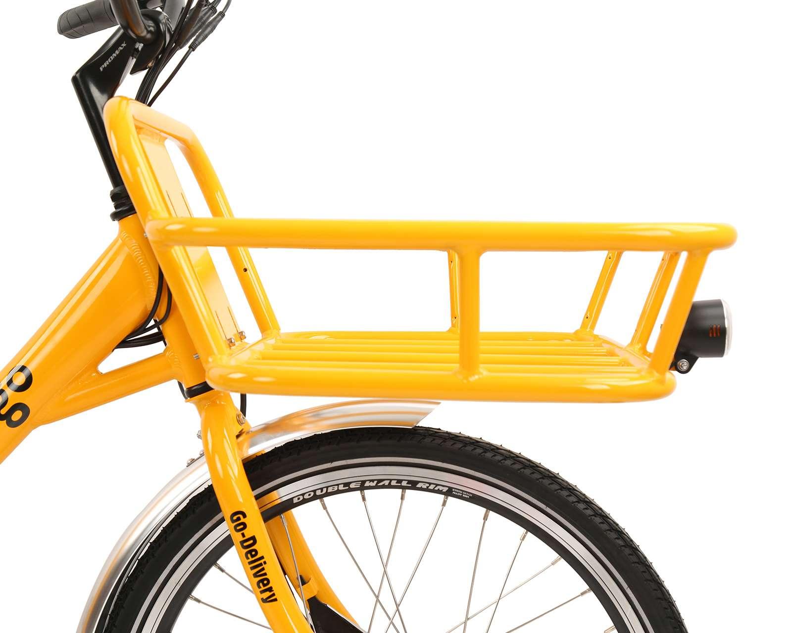 Foto 4 | Foto 4 | Bicicleta Eléctrica Getgo Go Delivery 24" Amarilla