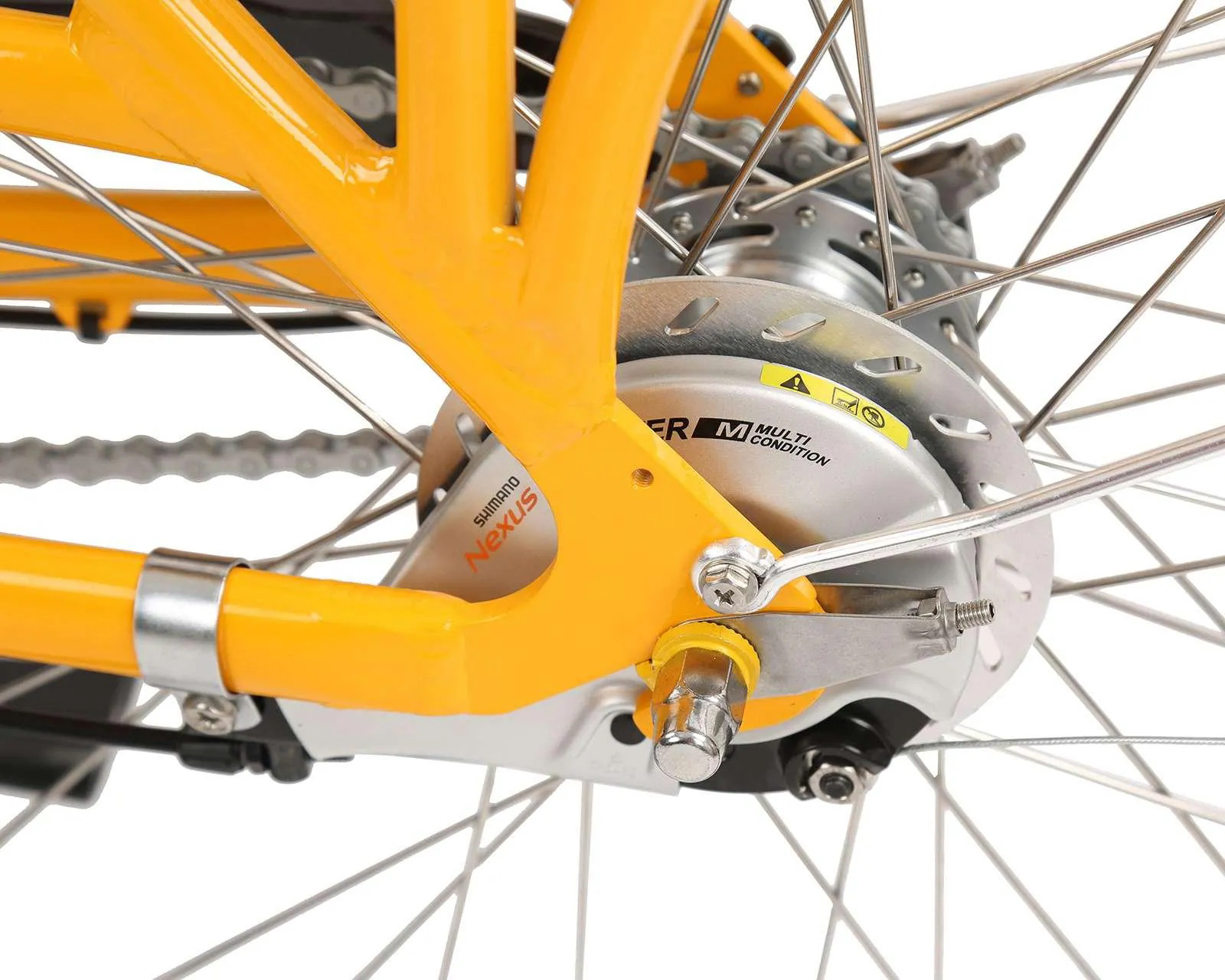 Foto 9 pulgar | Foto 8 | Bicicleta Eléctrica Getgo Go Delivery 24" Amarilla