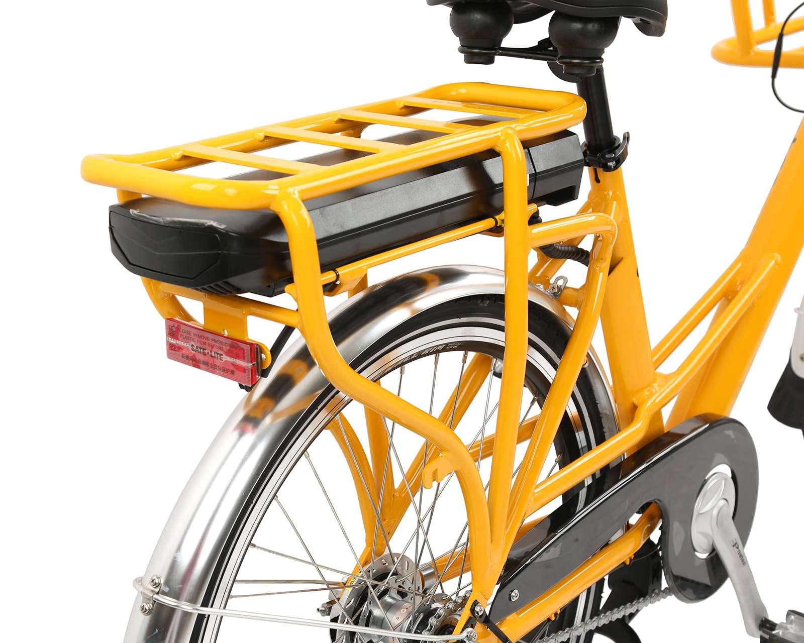 Foto 9 | Foto 9 | Bicicleta Eléctrica Getgo Go Delivery 24" Amarilla