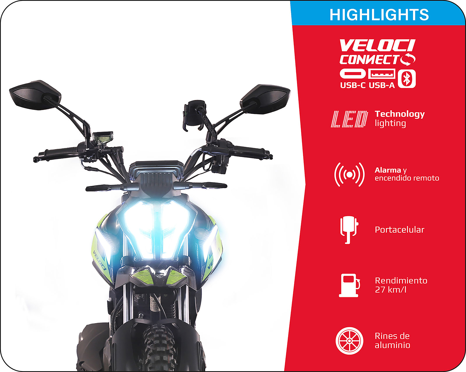 Foto 4 | Foto 4 | Motocicleta Veloci Rubak Evo Trail 220 cc 2026