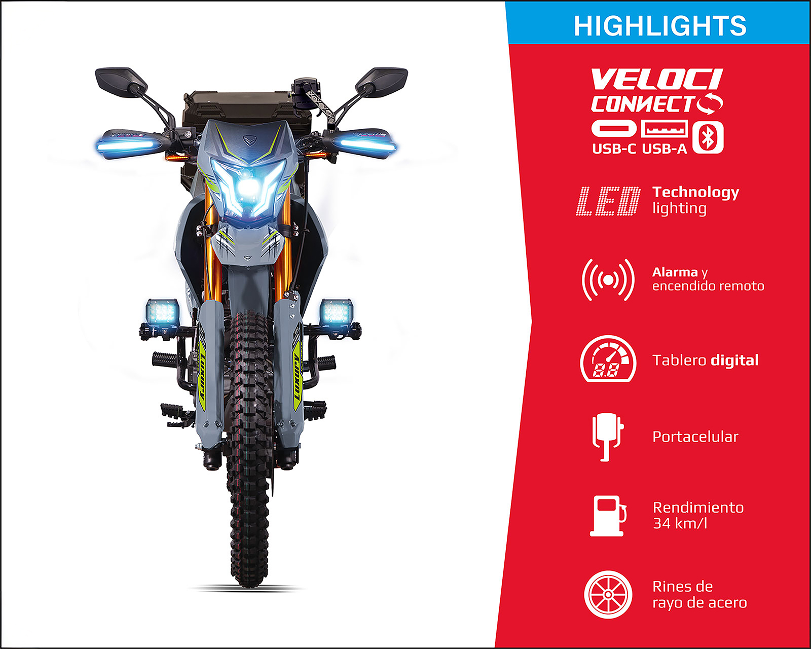 Foto 4 pulgar | Foto 3 | Motocicleta Veloci Xeverus Evo Pro 330R 330 cc 2026