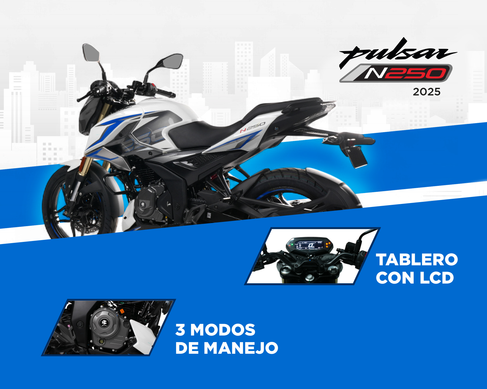 Foto 6 pulgar | Foto 5 | Motocicleta Bajaj Pulsar N 250 FI UG 250 cc 2026