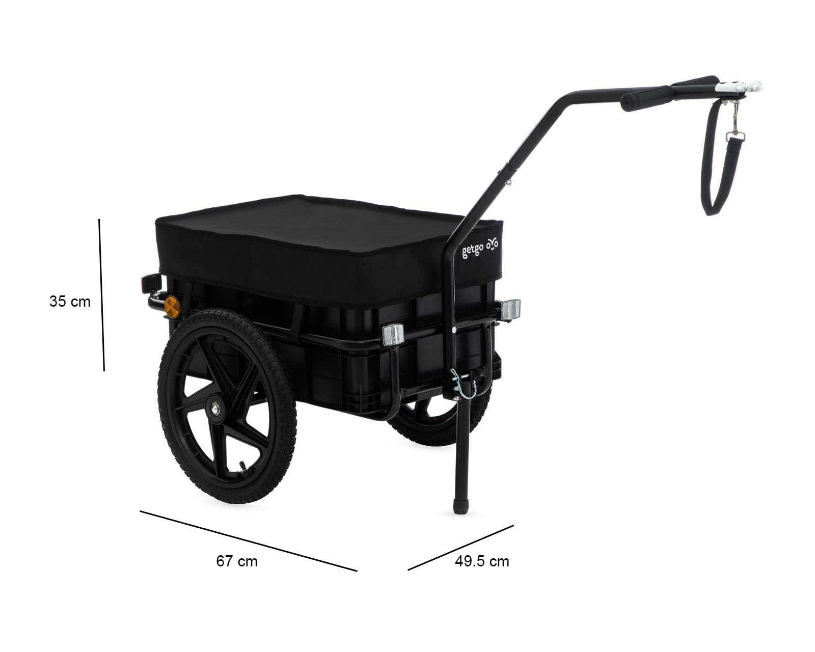 Foto 8 | Foto 8 | Remolque para Bicicleta GetGo GGKC-01 Negro