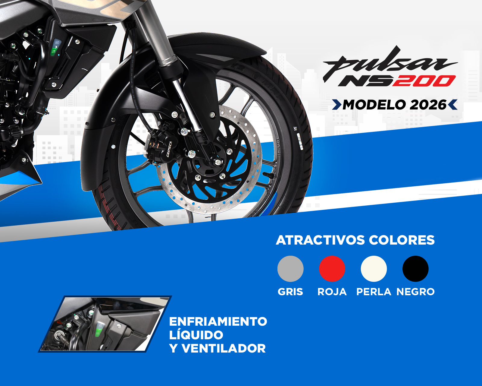 Foto 6 pulgar | Foto 5 | Motocicleta Bajaj Pulsar NS 200 cc UG 2026