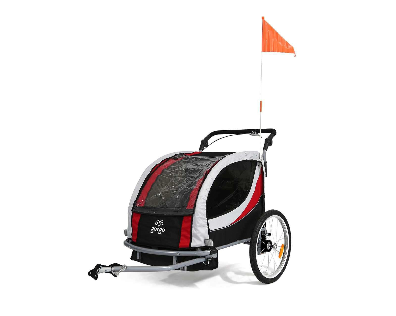 Foto 3 pulgar | Foto 2 | Carriola para Bicicleta Getgo GGKC-03 20" Rojo