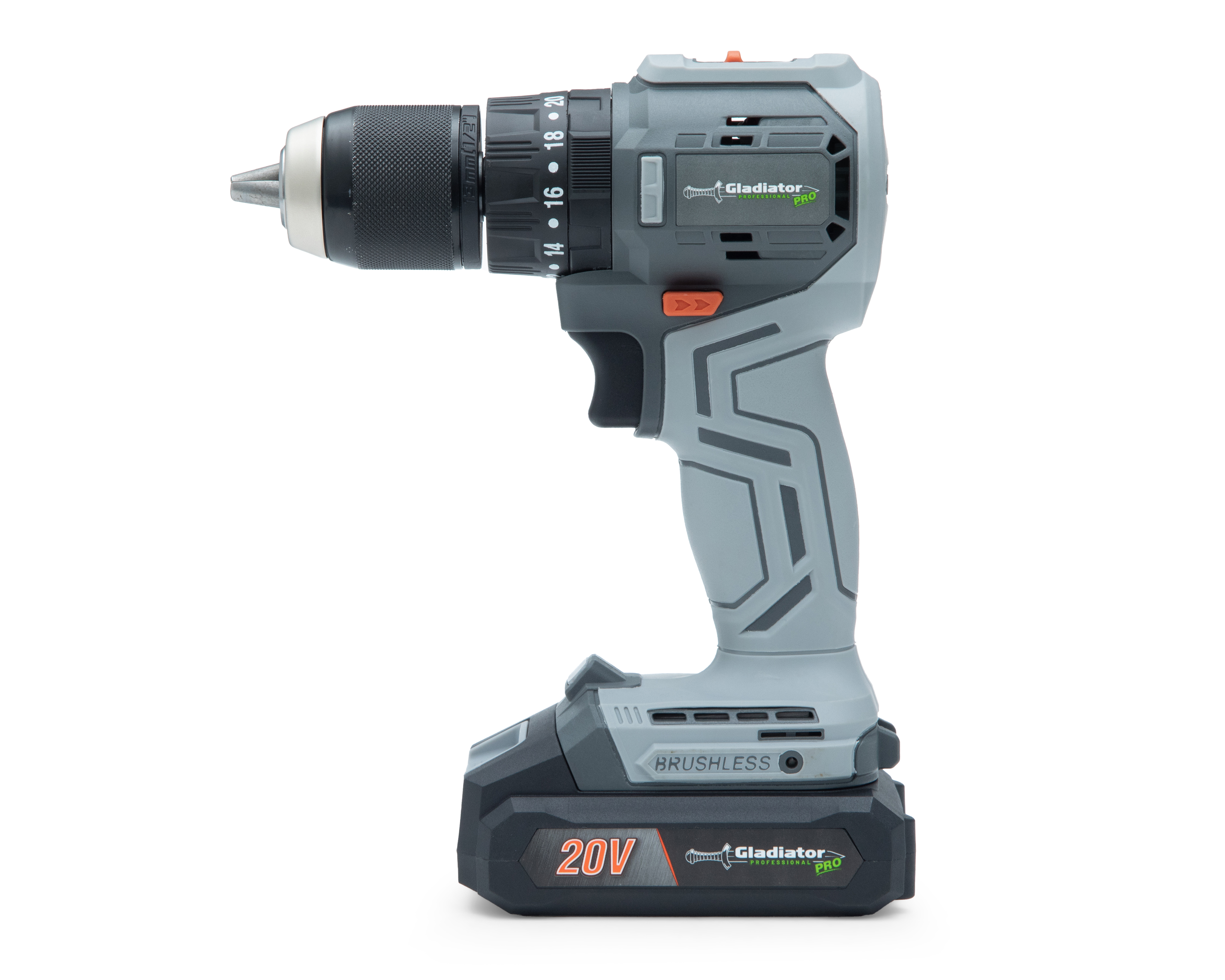 Foto 3 pulgar | Foto 2 | Rotomartillo Inalámbrico Gladiator  20V 1/2" TPG813/20C1 20 Voltios