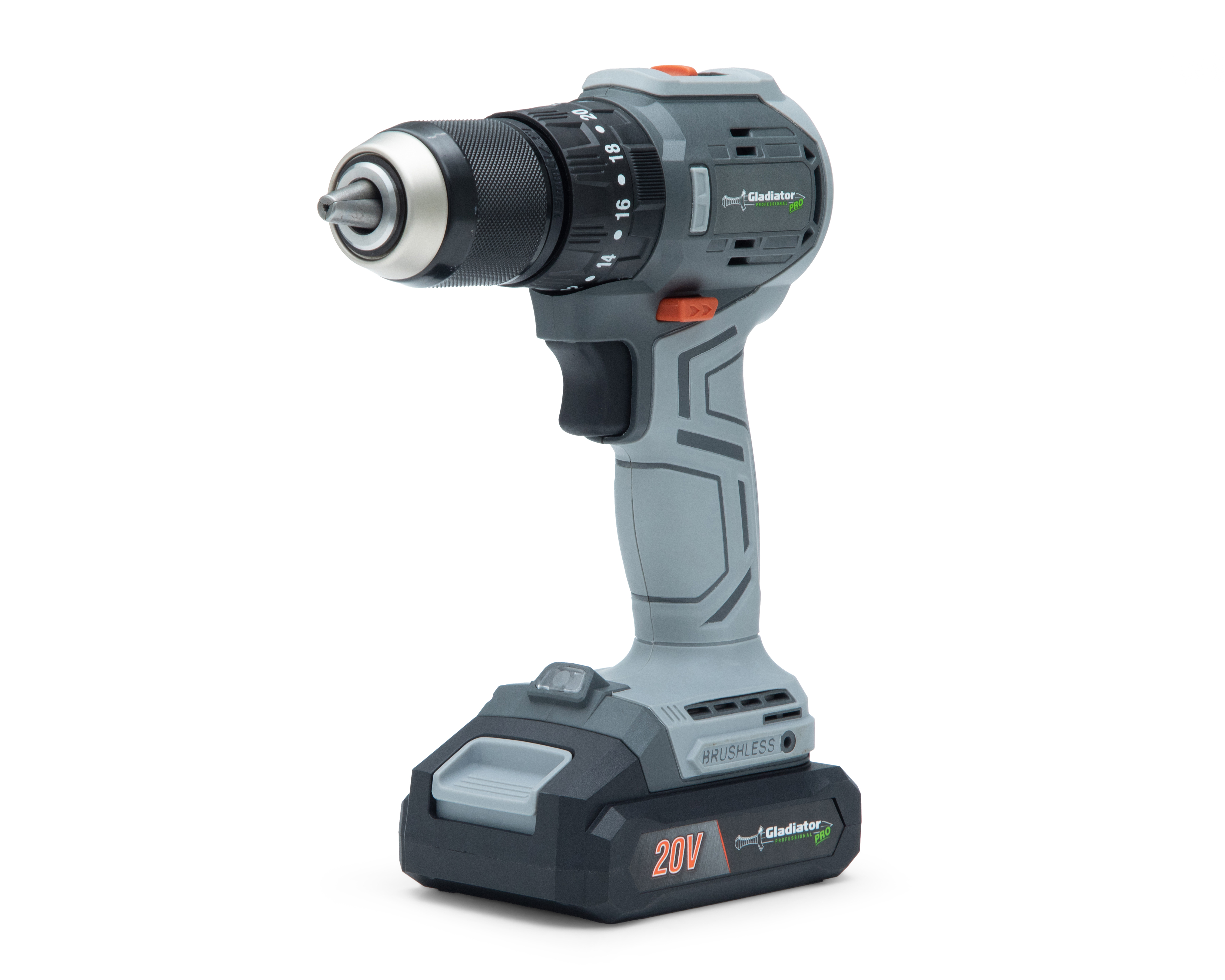 Foto 4 pulgar | Foto 3 | Rotomartillo Inalámbrico Gladiator  20V 1/2" TPG813/20C1 20 Voltios