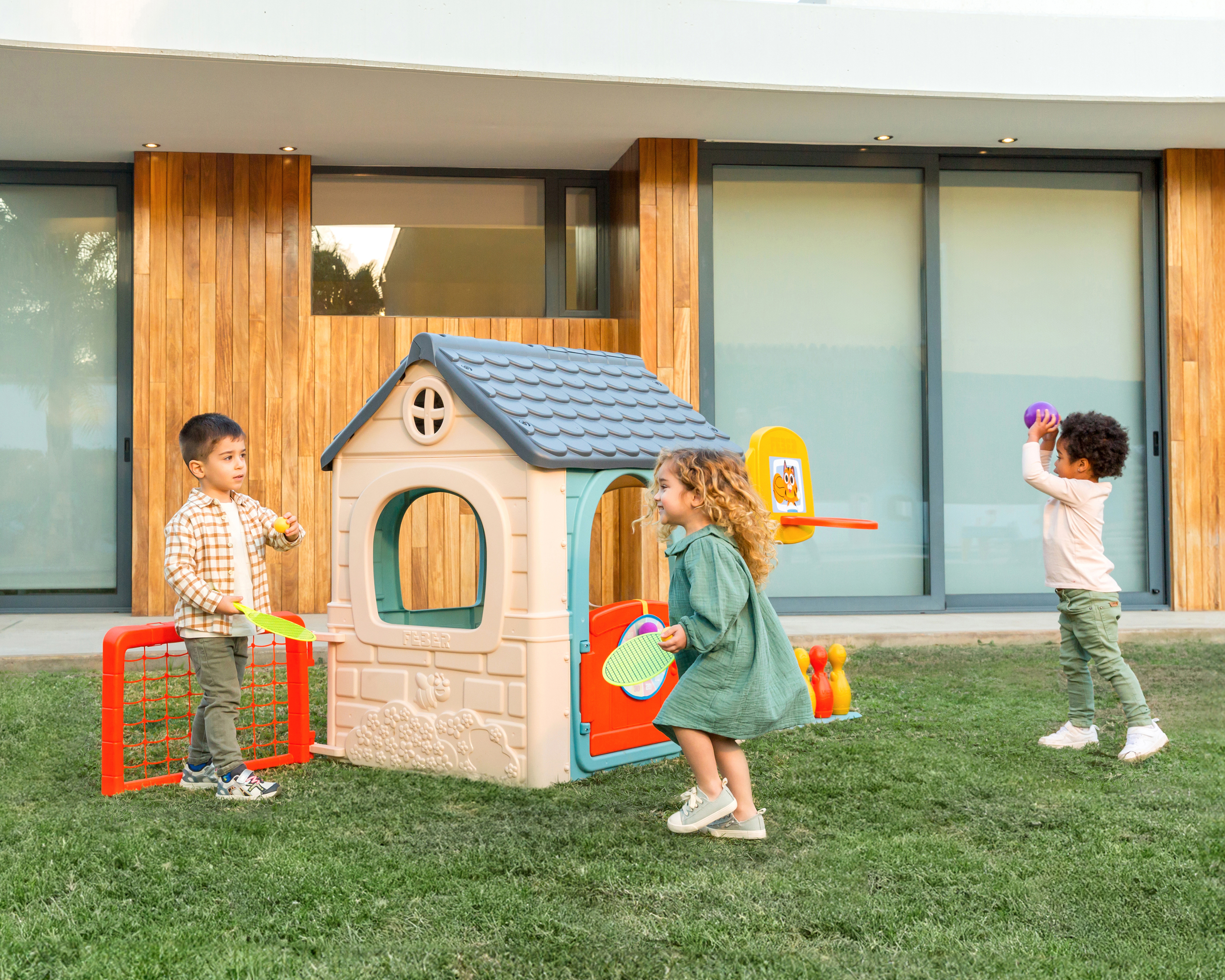 Foto 7 pulgar | Foto 6 | Casa de Juego Feber Multicolor