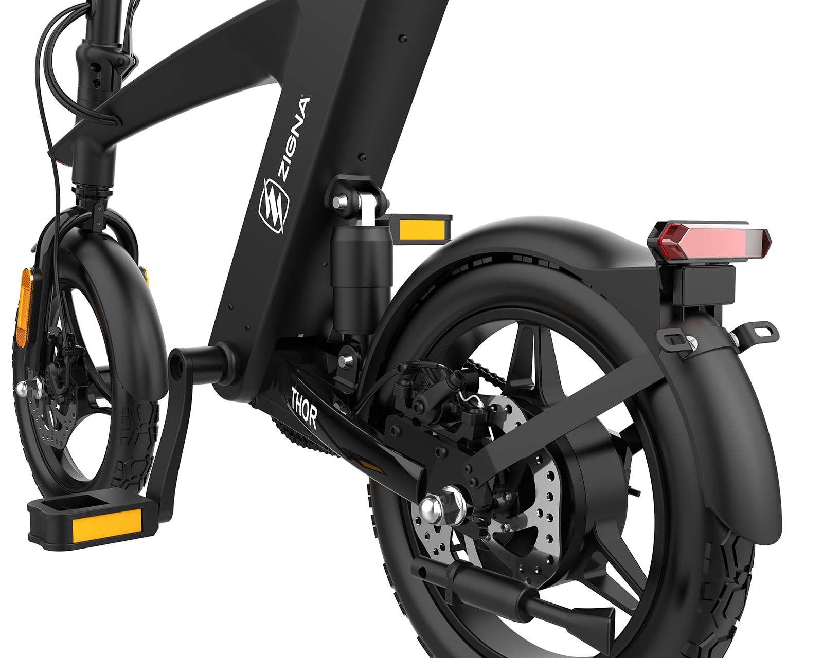 Foto 6 | Foto 6 | Bicicleta Eléctrica Zigna 14" Thor hasta 25 km/h Negro