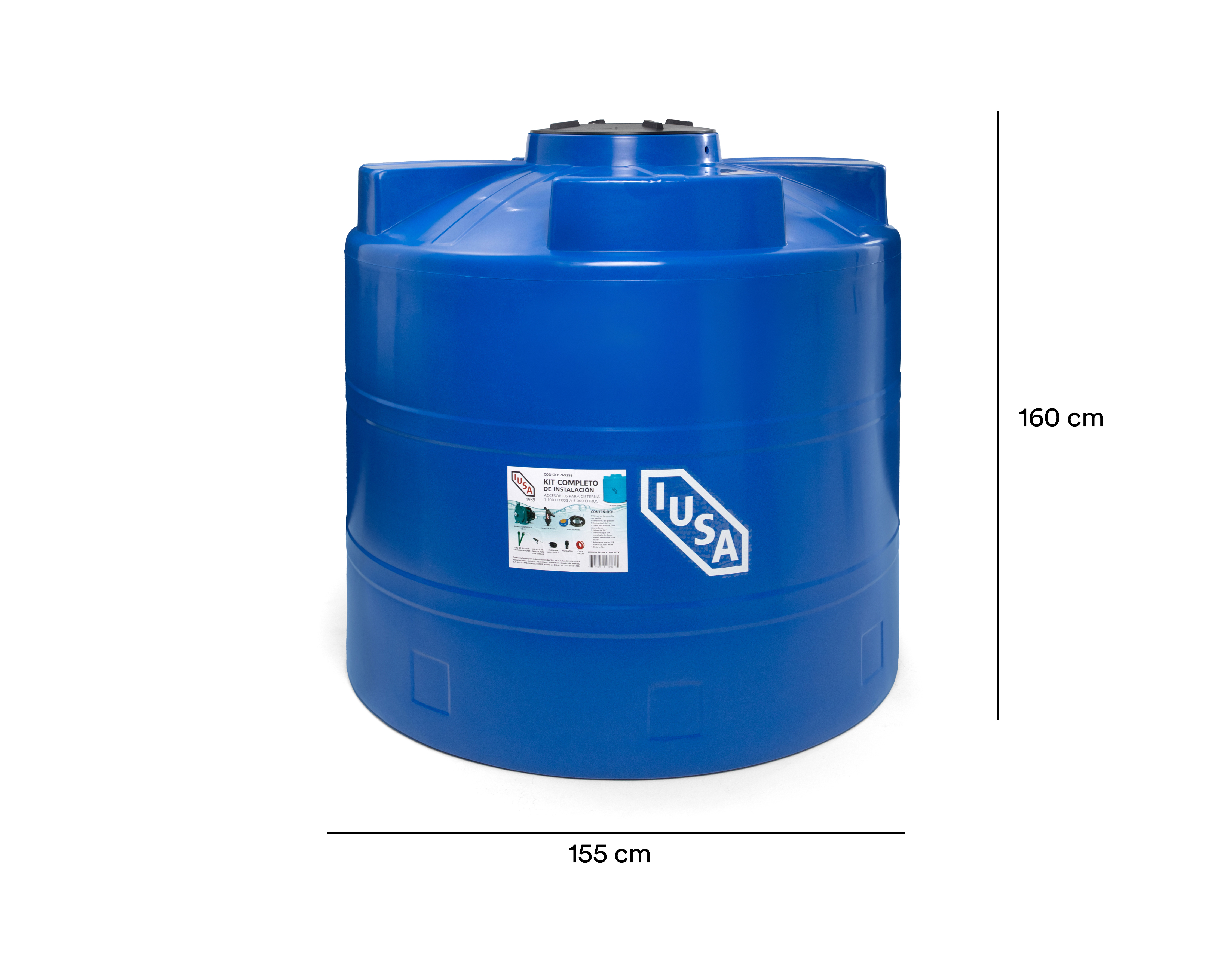 Foto 4 | Foto 4 | Cisterna Iusa 2500 Litros