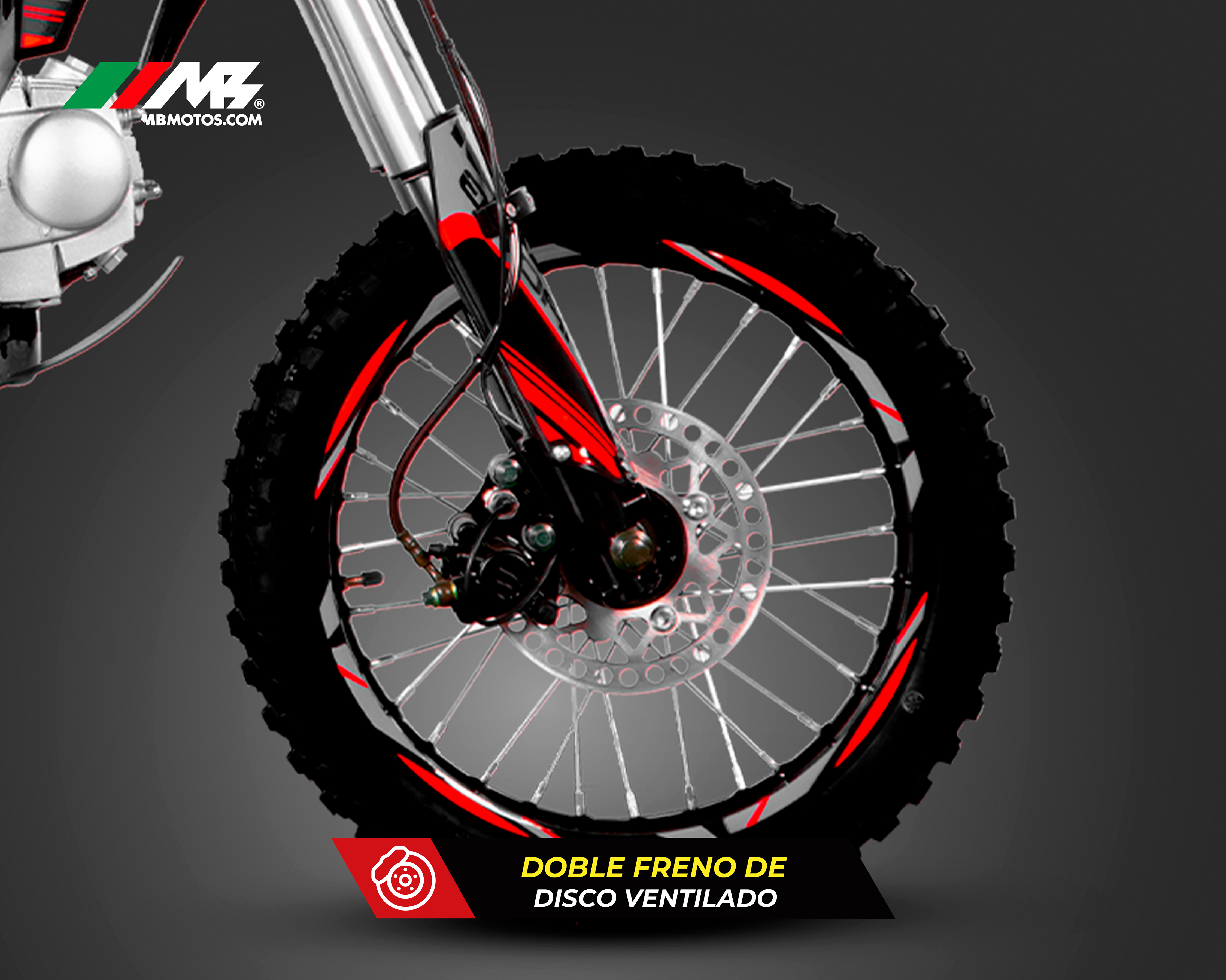 Foto 5 | Foto 5 | Moto para Niños MB Motos Terra Roja