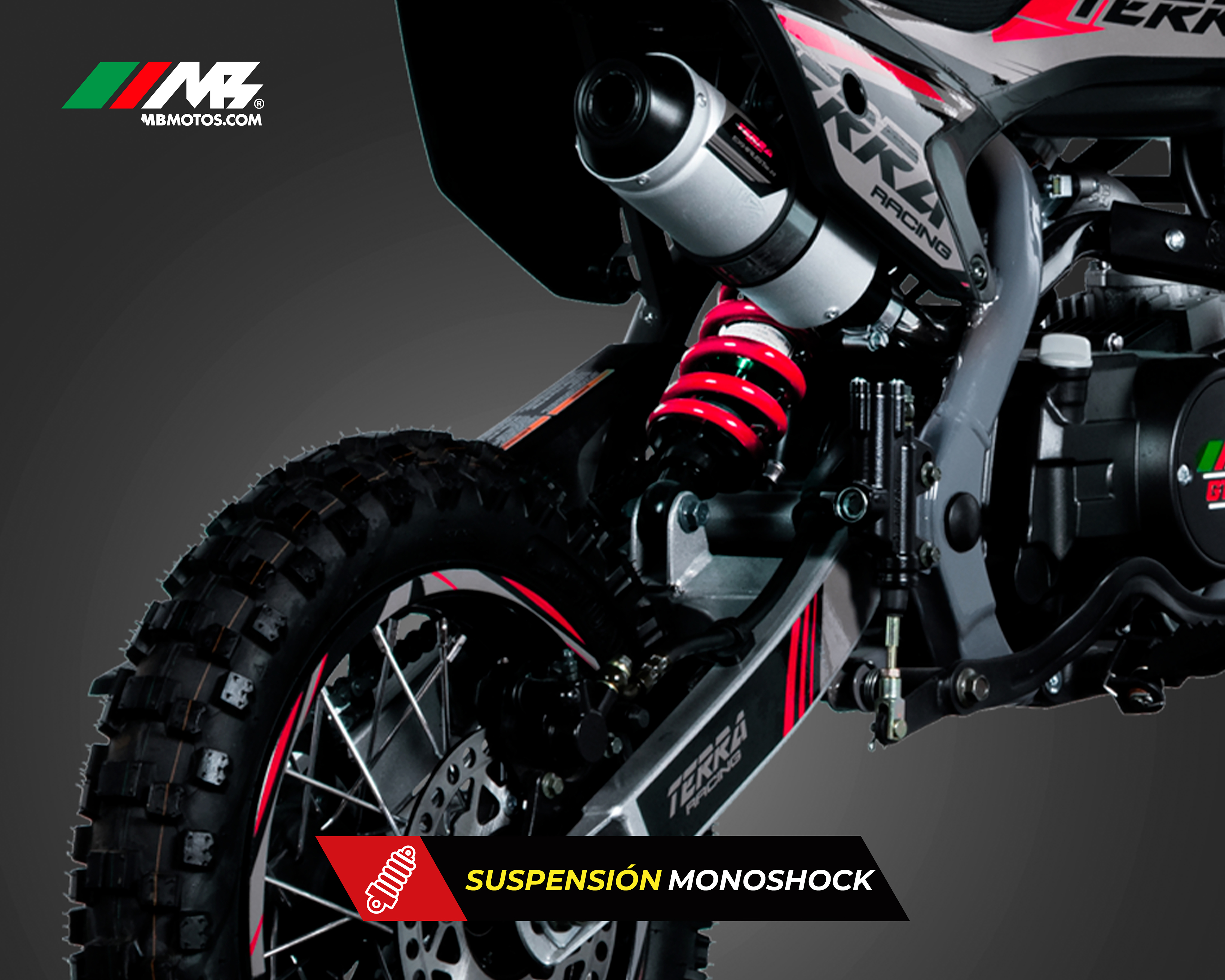 Foto 6 | Foto 6 | Moto para Niños MB Motos Terra Roja