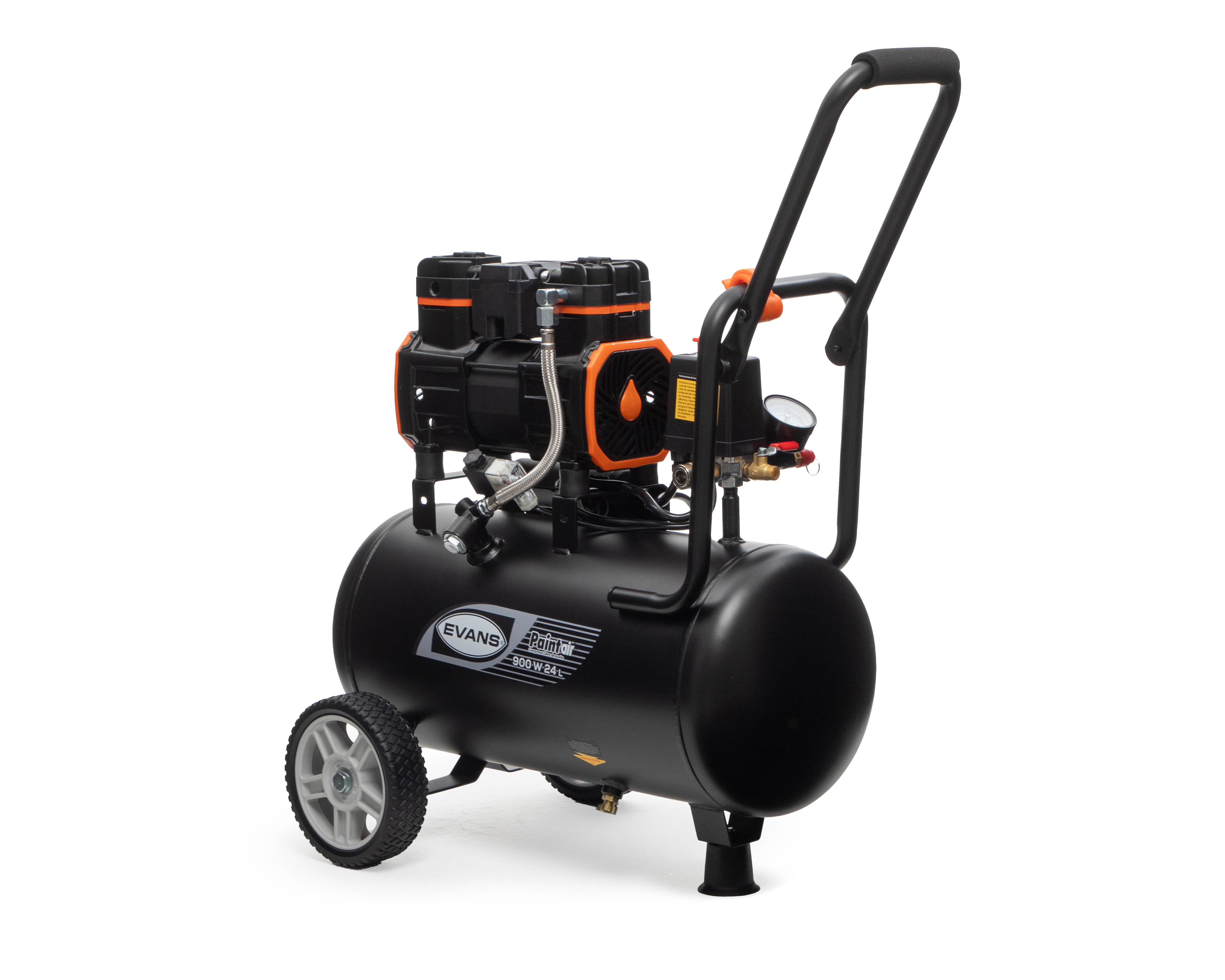 Foto 2 pulgar | Foto 1 | Compresor de Aire Evans con Llantas 116 psi 24 Litros 120 v