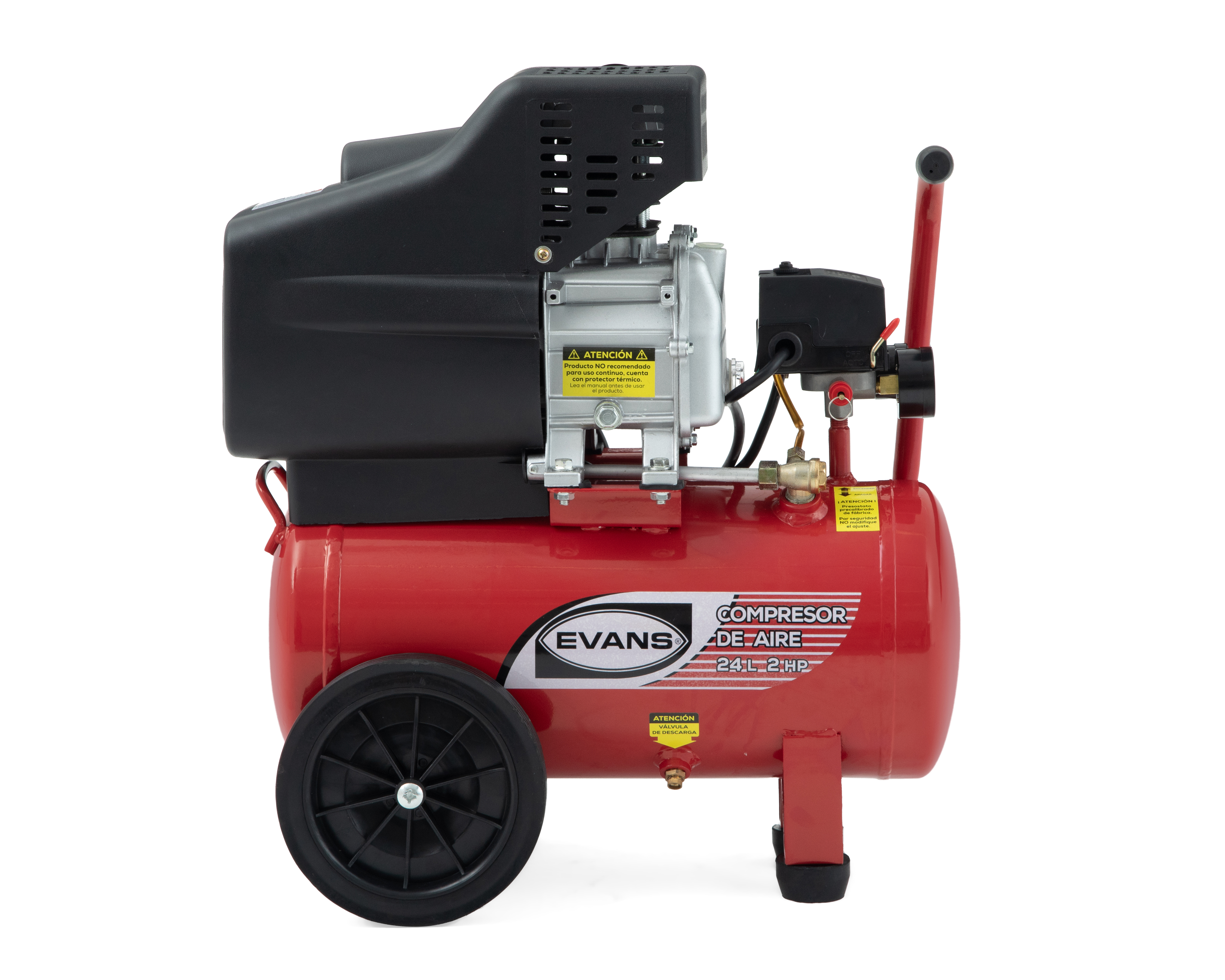 Foto 3 pulgar | Foto 2 | Compresor de Aire Evans 116 psi 24 Litros 120 V