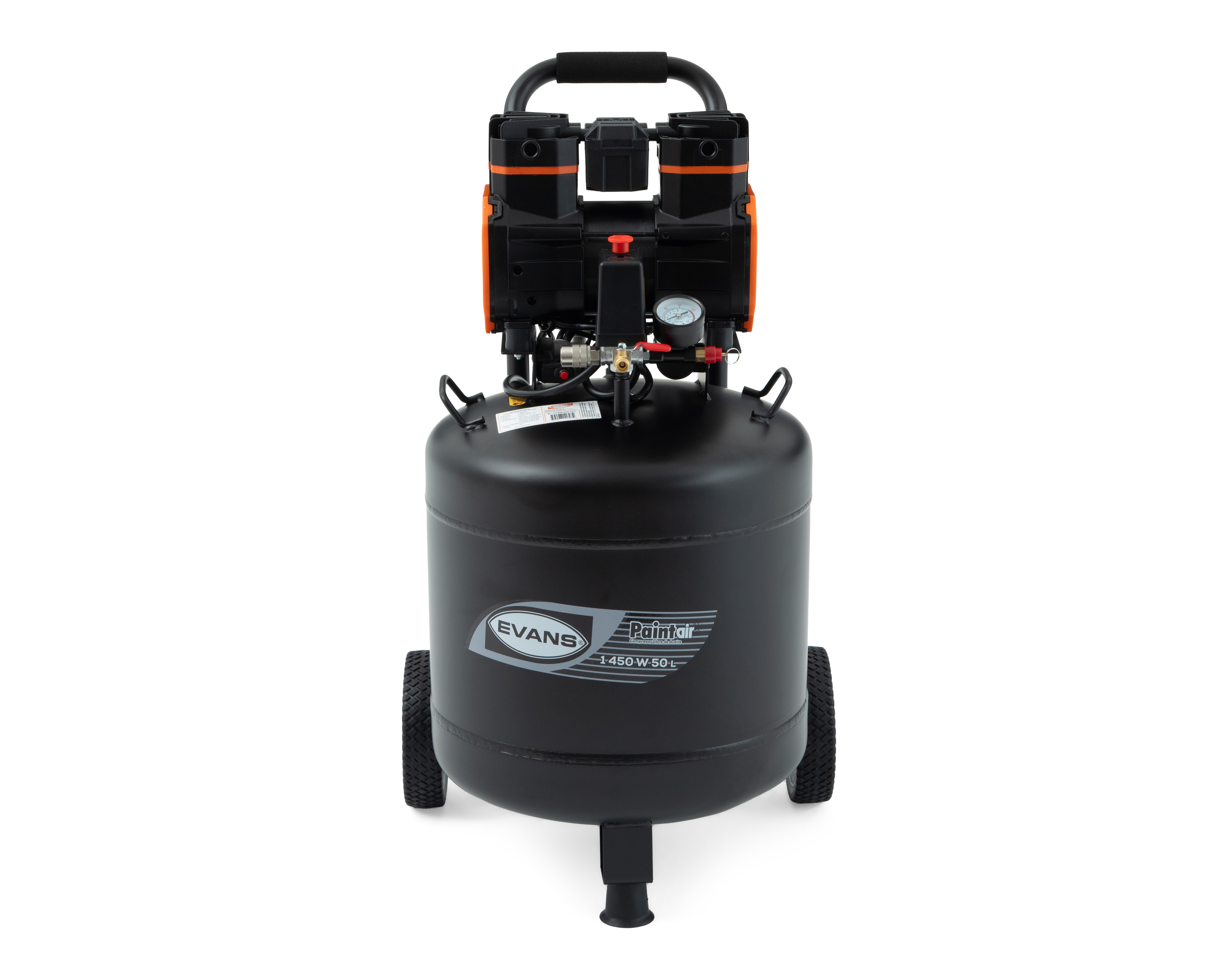 Foto 3 pulgar | Foto 2 | Compresor Evans Monofásico 116 psi 50 Litros 120 V