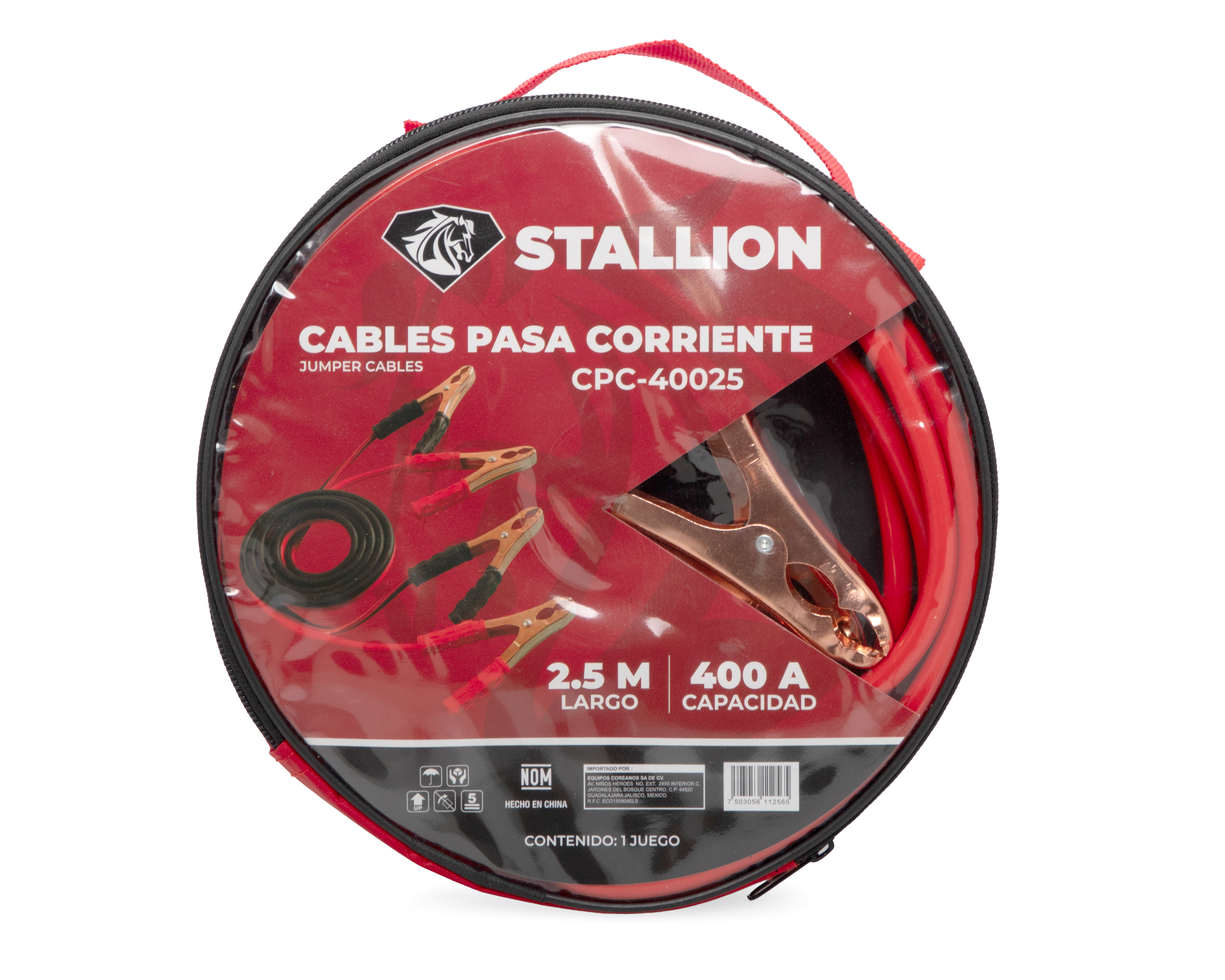 Foto 2 | Foto 2 | Cables Pasacorriente de 2.5 Metros Stallion