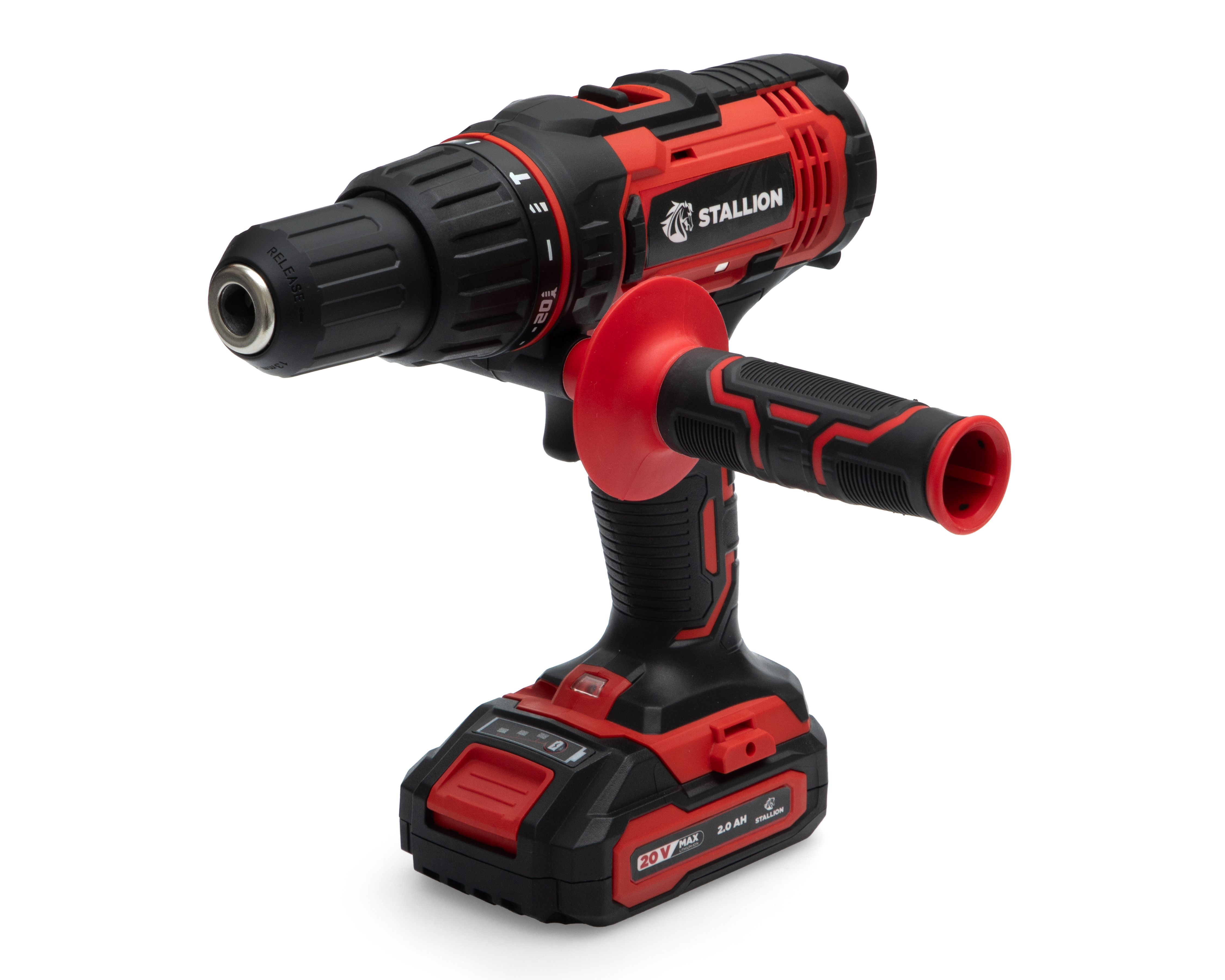 Foto 4 pulgar | Foto 3 | Kit de Taladro Inalámbrico Stallion STCI20 20 V con Accesorios