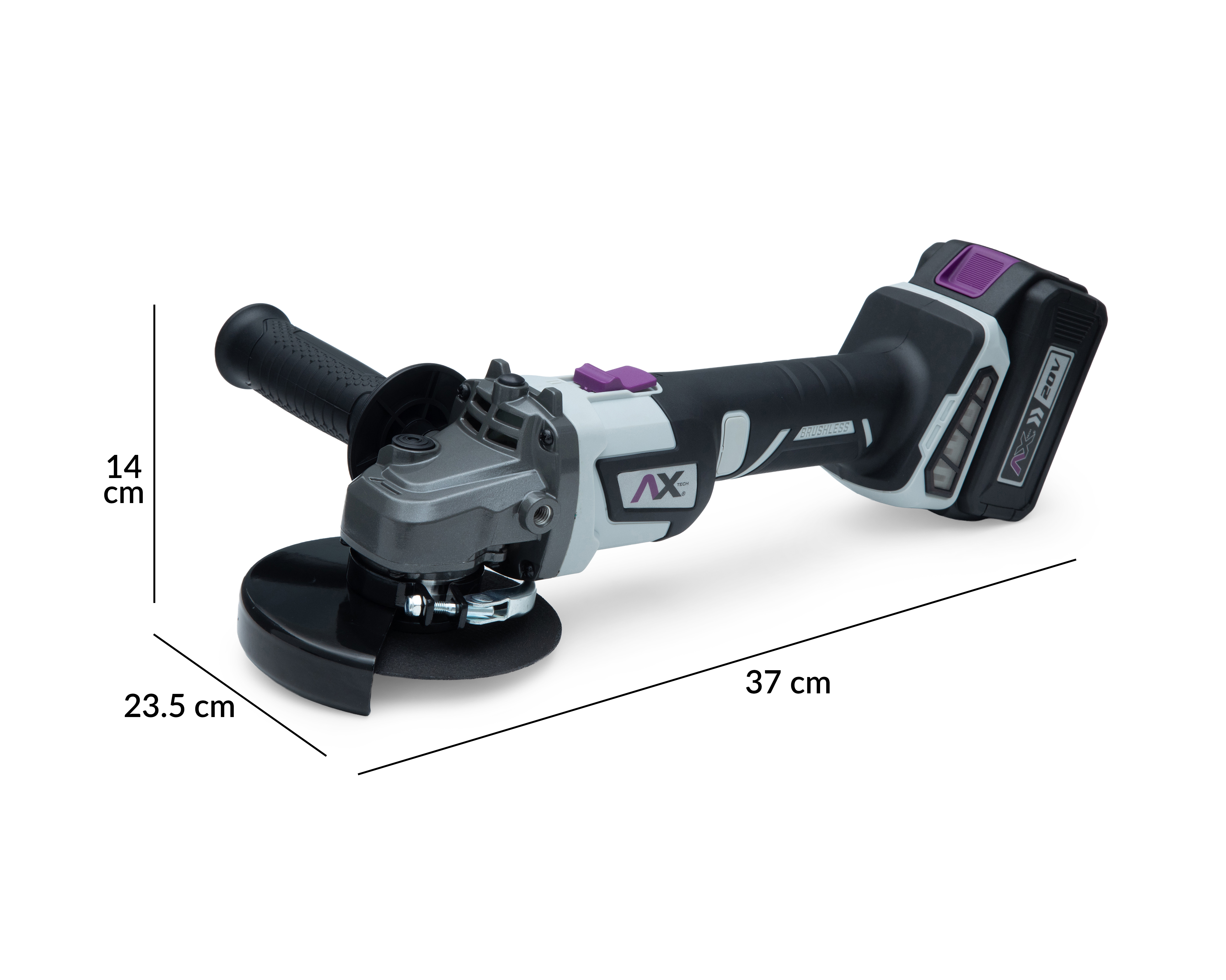 Foto 10 pulgar | Foto 9 | Juego de Herramientas Ax Tech Roto + Esmeril 20V 8 Piezas