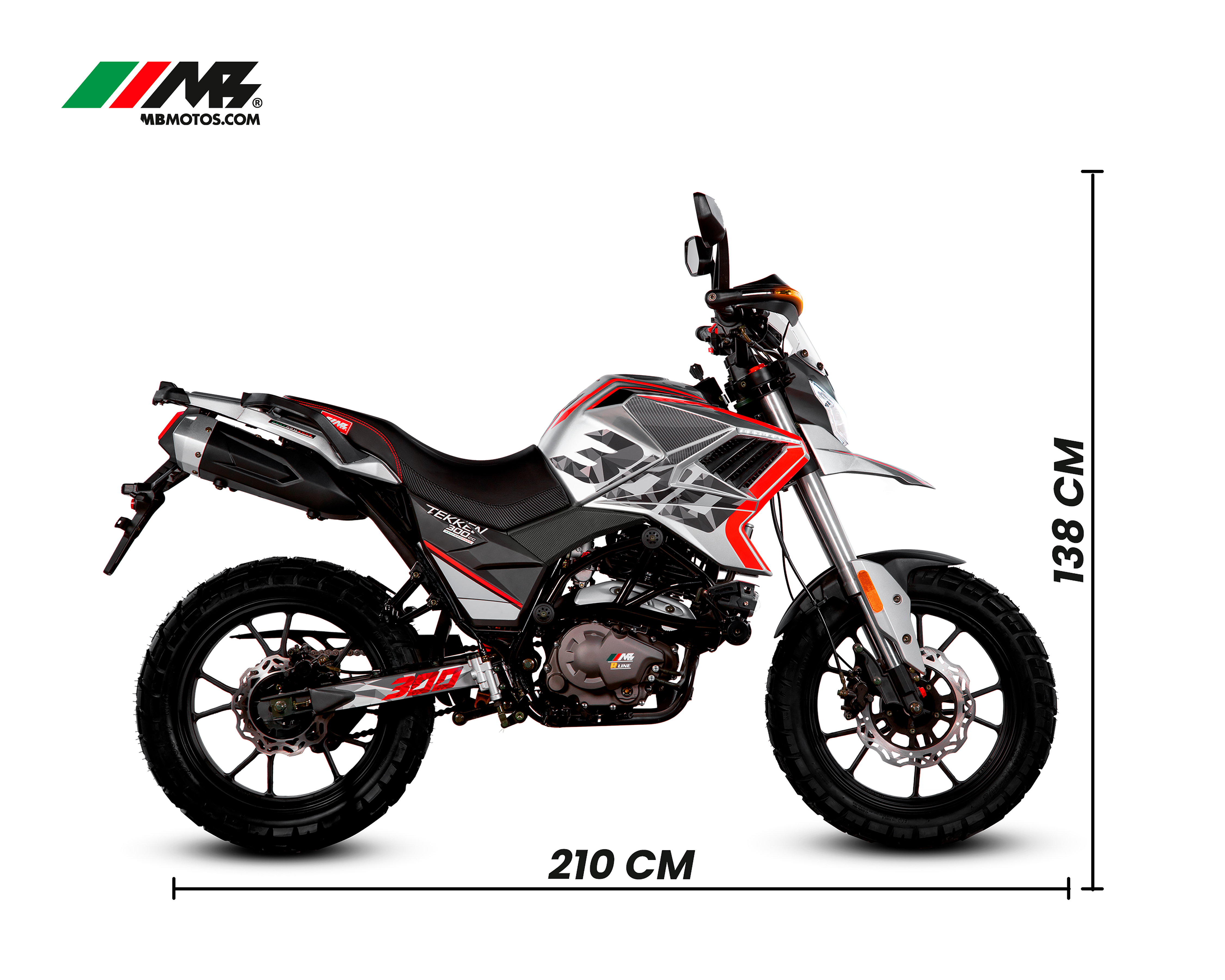 Foto 11 pulgar | Foto 10 | Motocicleta Mb Motos Tekken 300 cc 2026