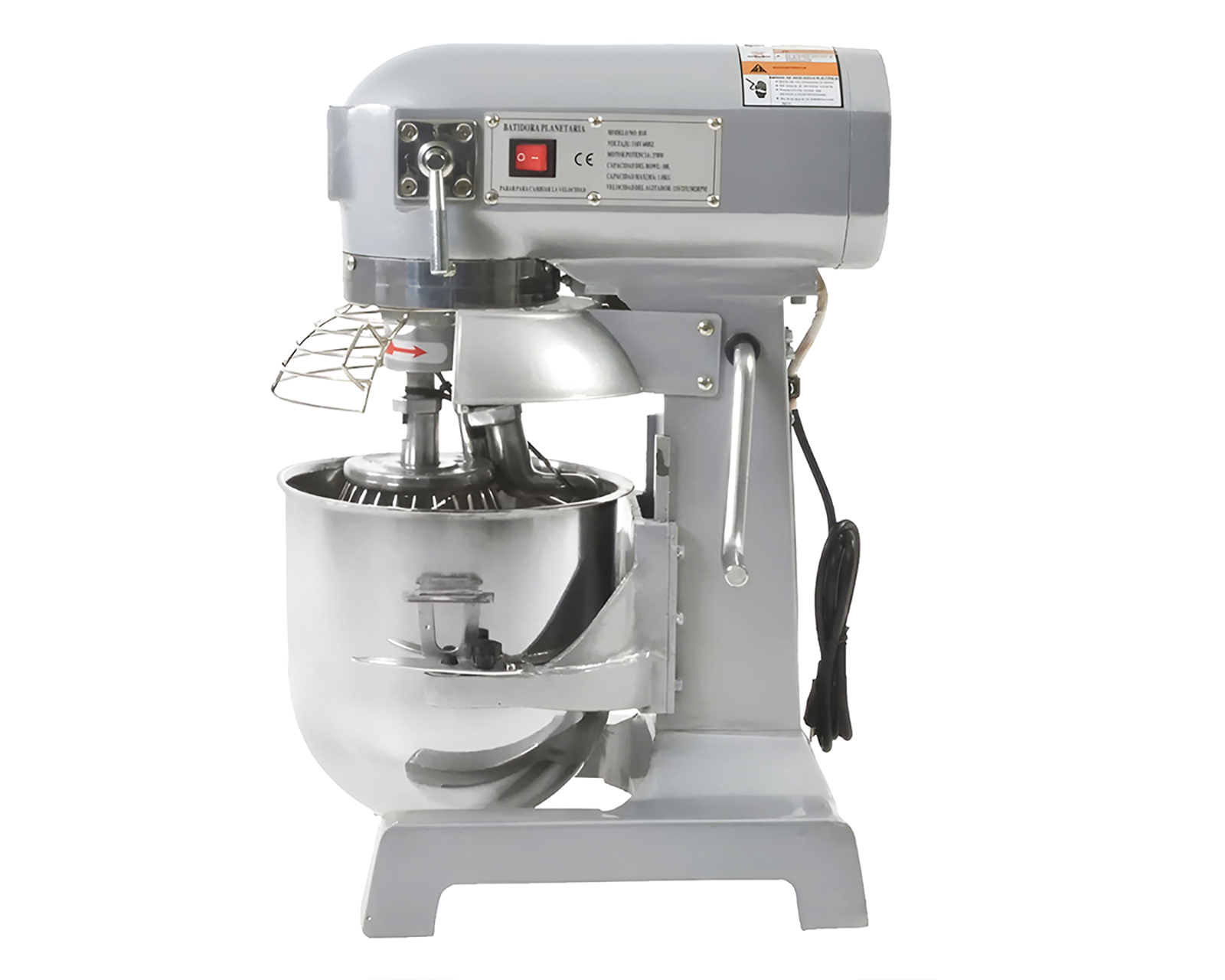 Foto 3 | Foto 3 | Batidora Industrial Planetaria Noval 30 Litros 15 Velocidades con Accesorios