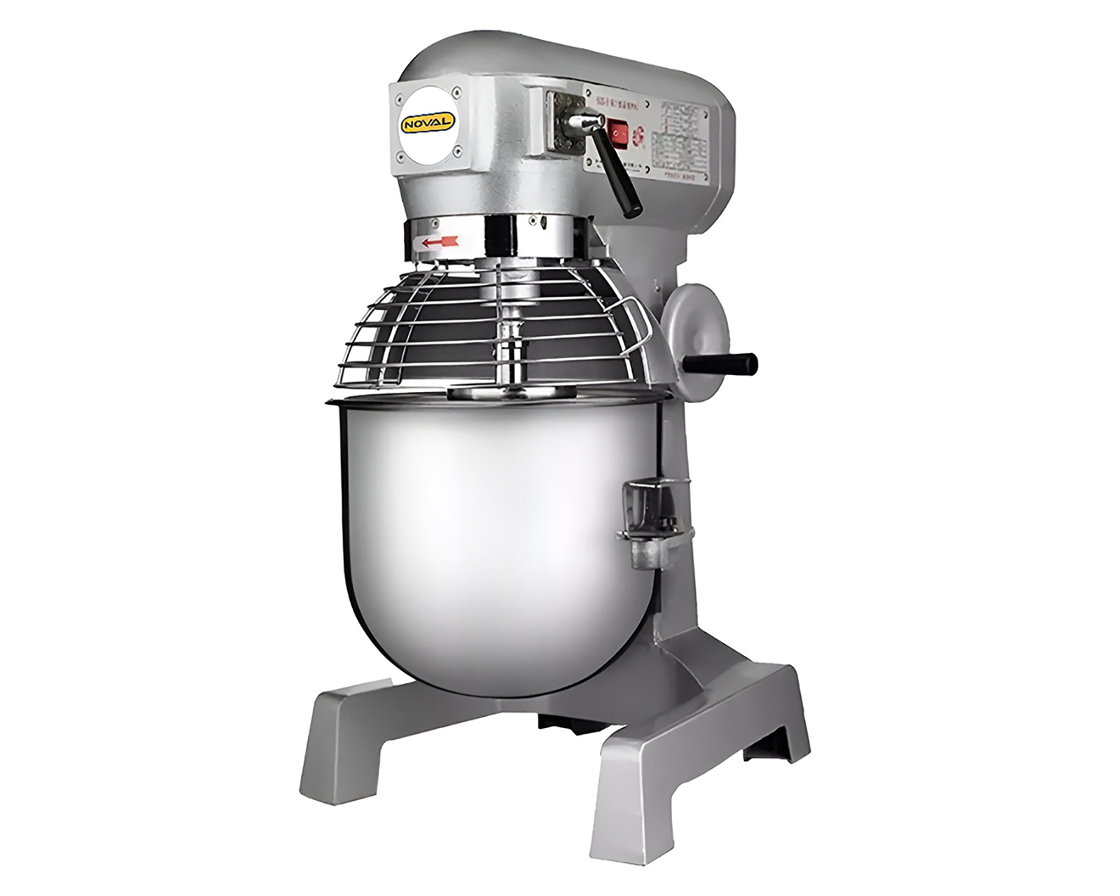 Batidora Industrial Planetaria Noval 20 Litros 15 Velocidades con Accesorios