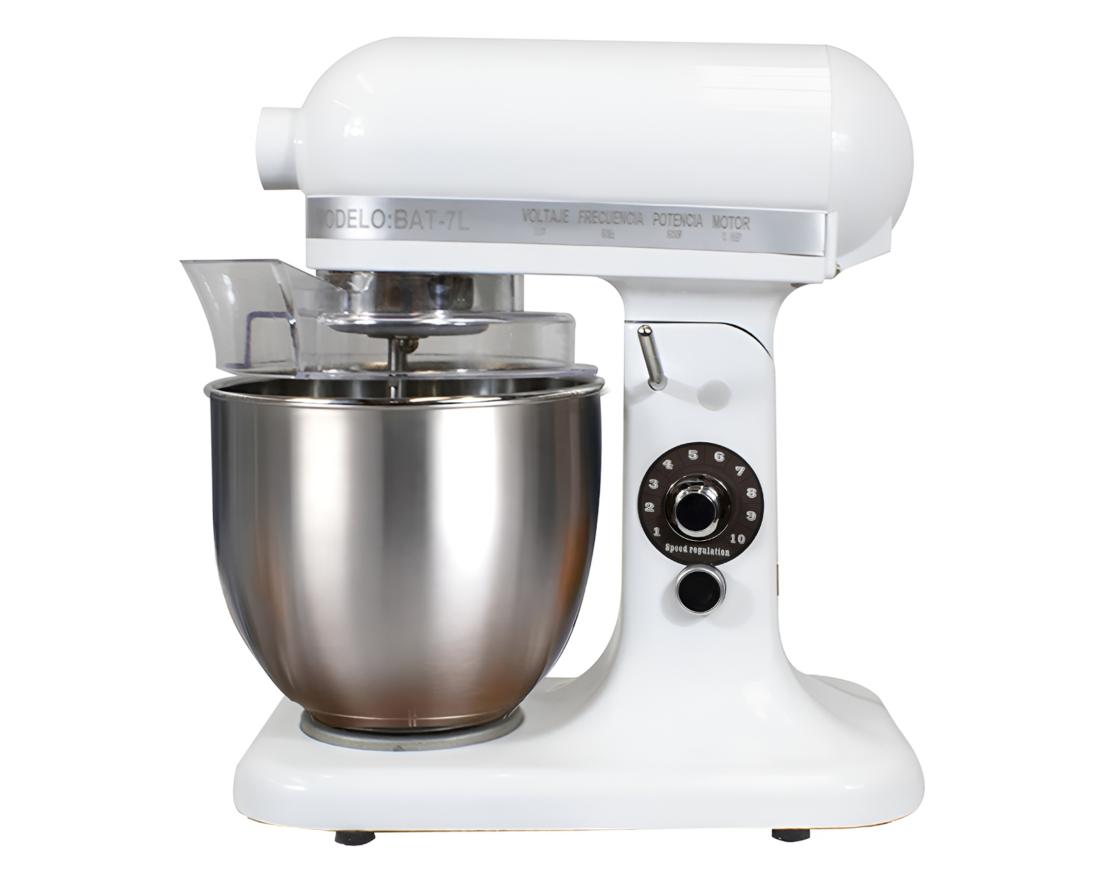 Foto 2 pulgar | Foto 1 | Batidora Industrial Planetaria Noval 7 Litros 10 Velocidades con Accesorios