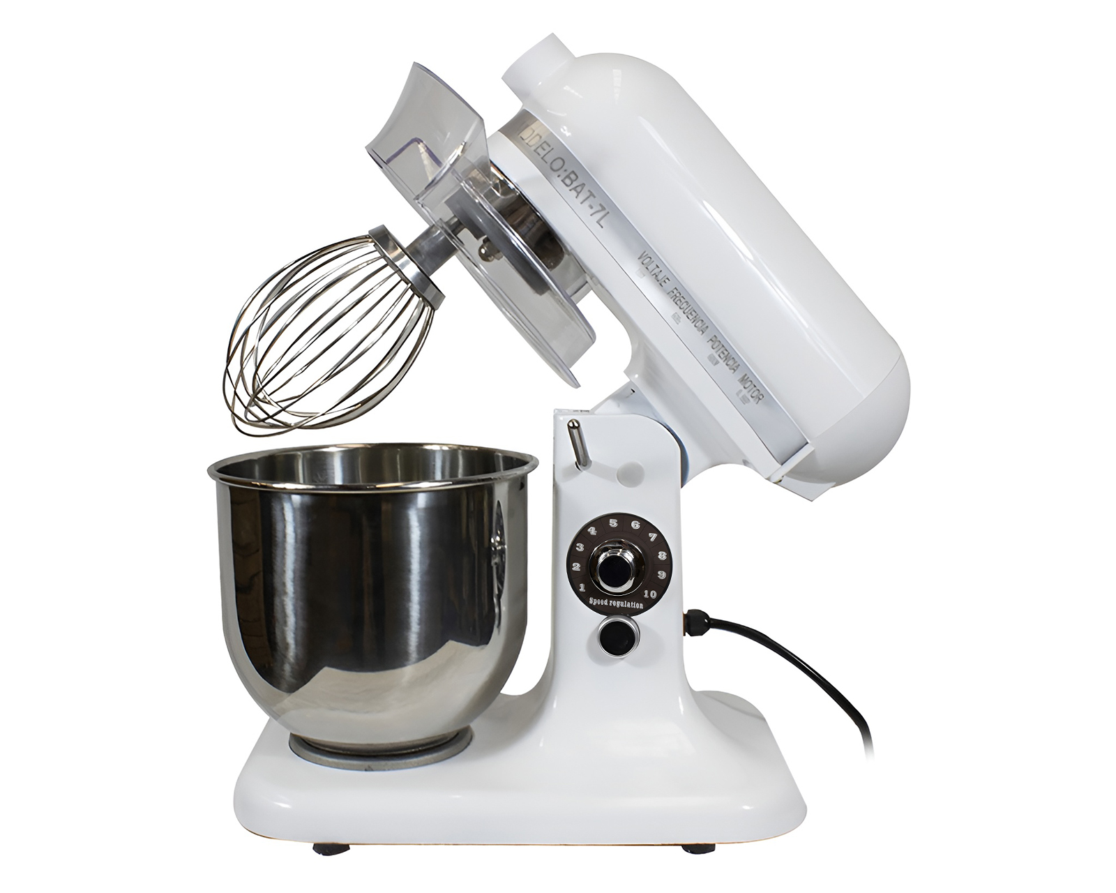 Foto 5 | Foto 5 | Batidora Industrial Planetaria Noval 7 Litros 10 Velocidades con Accesorios