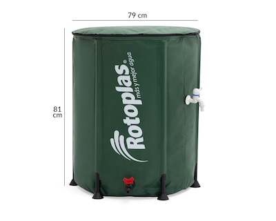 Foto 6 | Foto 6 | Contenedor Flexible de Agua Rotoplas Aguaflex 400 Litros