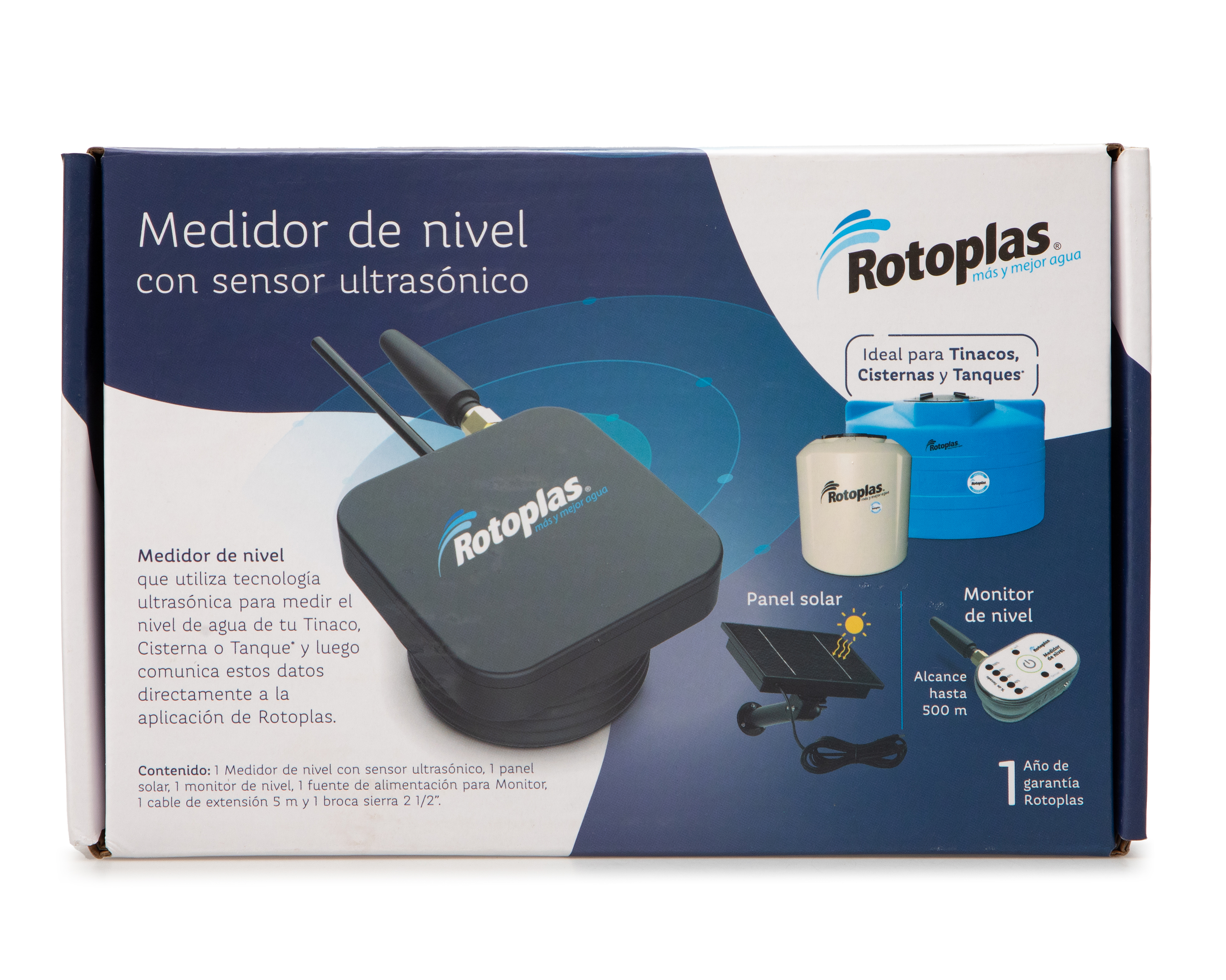 Foto 7 pulgar | Foto 6 | Medidor de Nivel de Agua Alámbrico Rotoplas con Sensor Ultrasónico