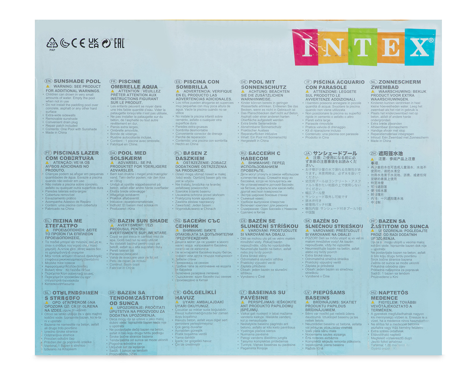 Foto 5 pulgar | Foto 4 | Alberca Infantil Cuadrada Intex 295 L 157 x 157 x 22 cm