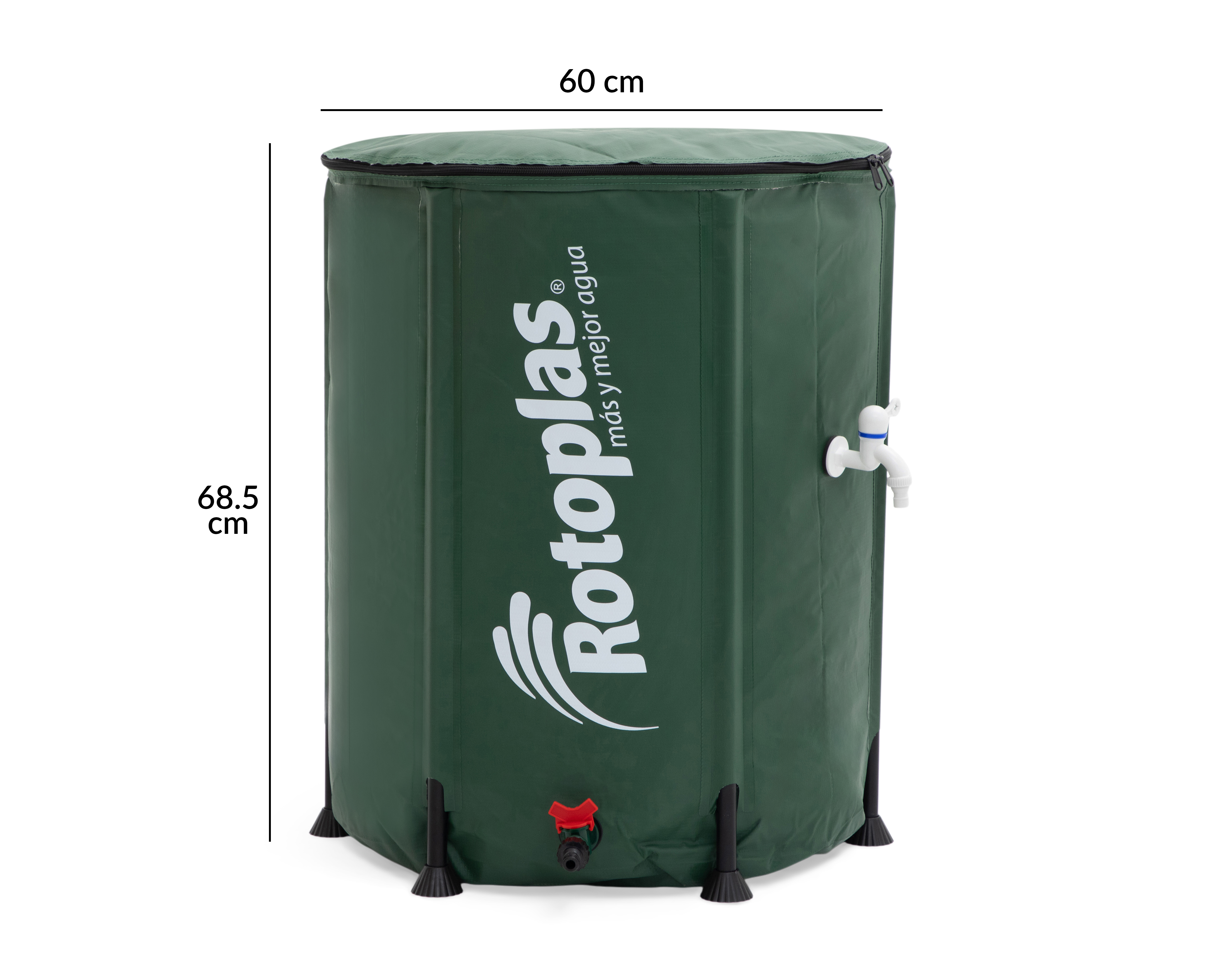 Foto 6 | Foto 6 | Contenedor Flexible de Agua Rotoplas Aguaflex 200 Litros