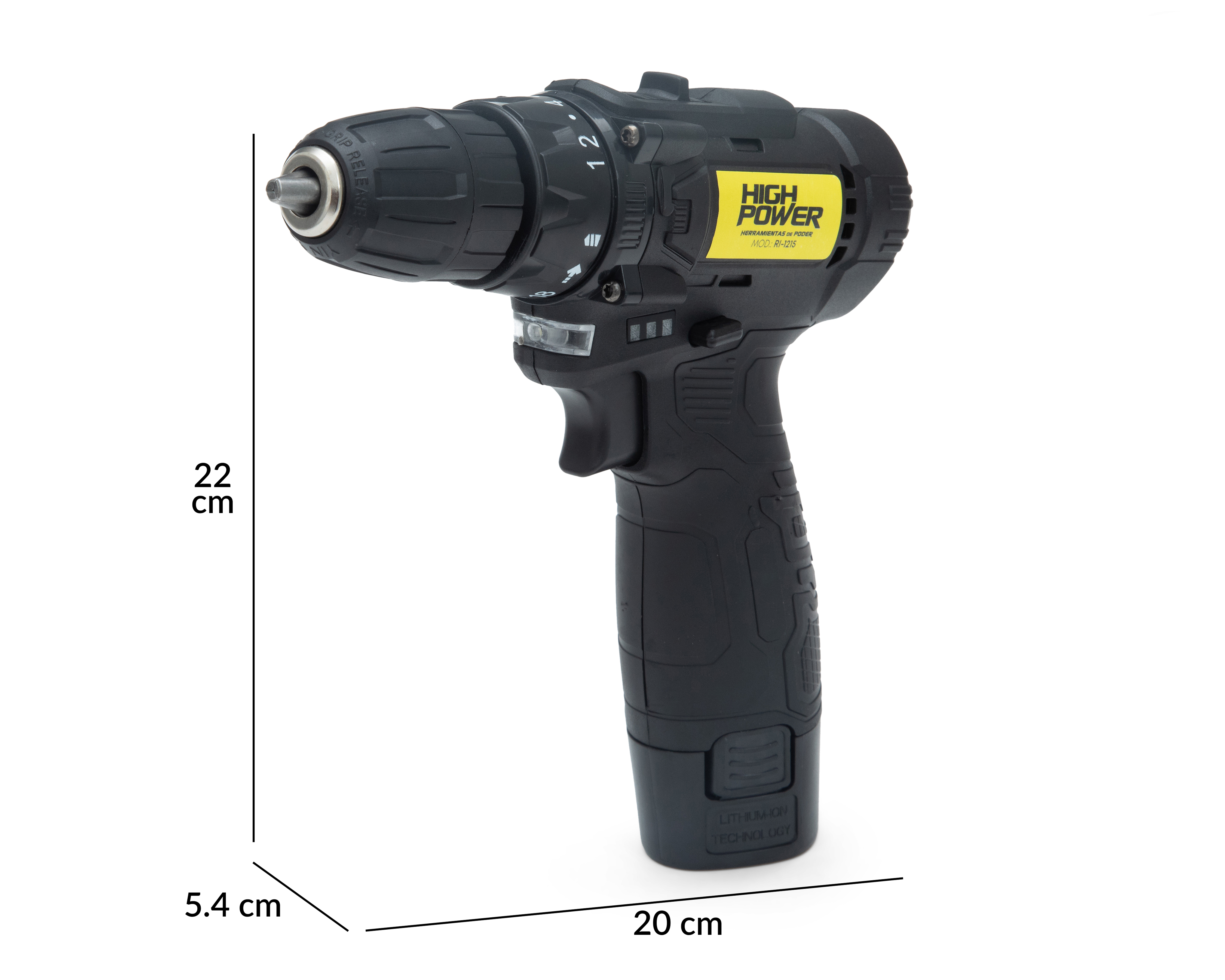 Foto 6 | Foto 6 | Taladro Rotomartillo Inalámbrico High Power RI 12-15 con Accesorios