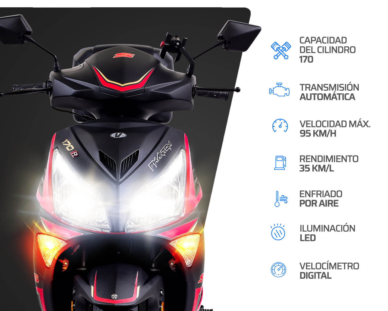 Foto 4 | Foto 4 | Motocicleta Vento Phantom S 170 cc 2026