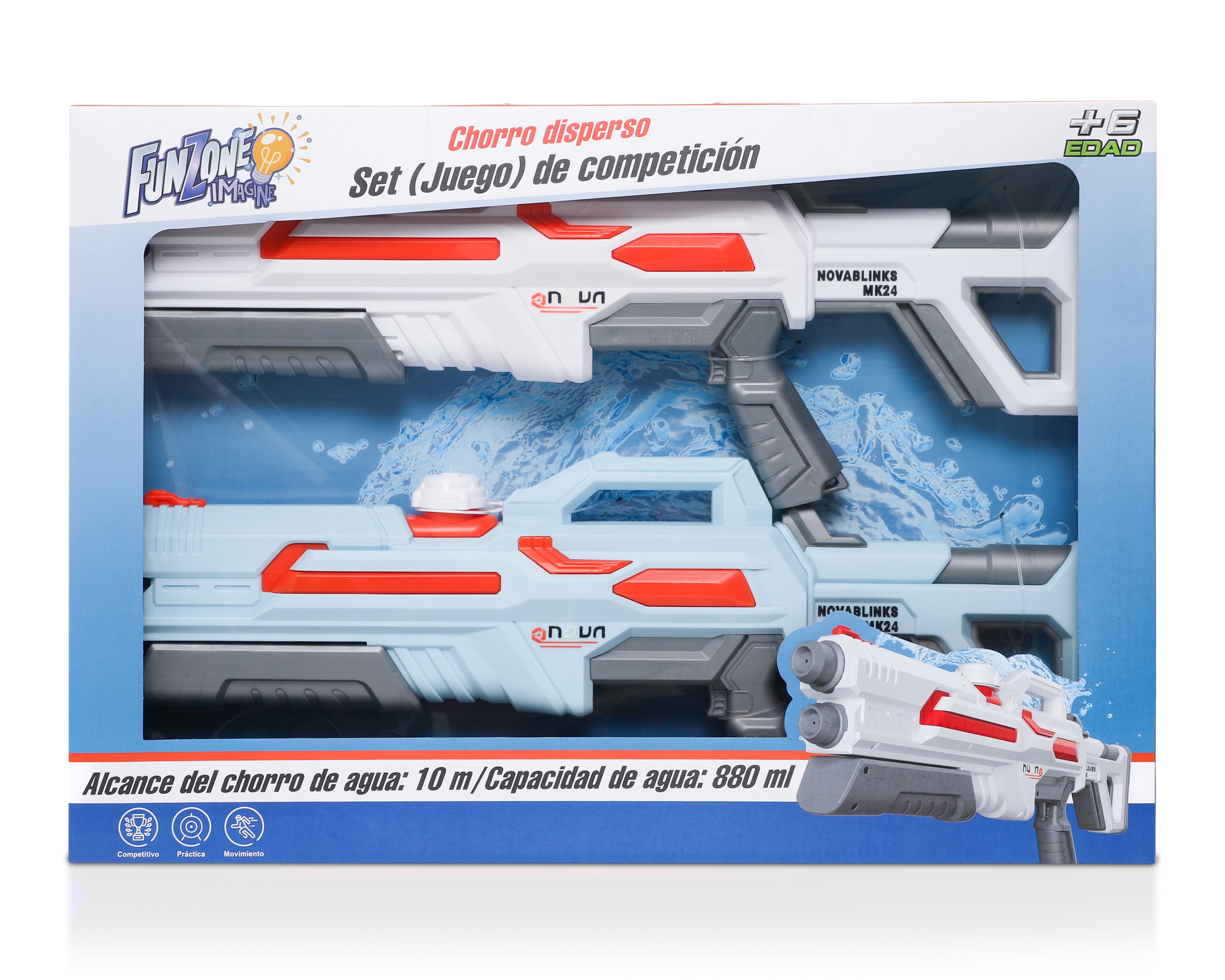 Foto 5 | Foto 5 | Set Lanzador de Agua Funzone 2 Piezas