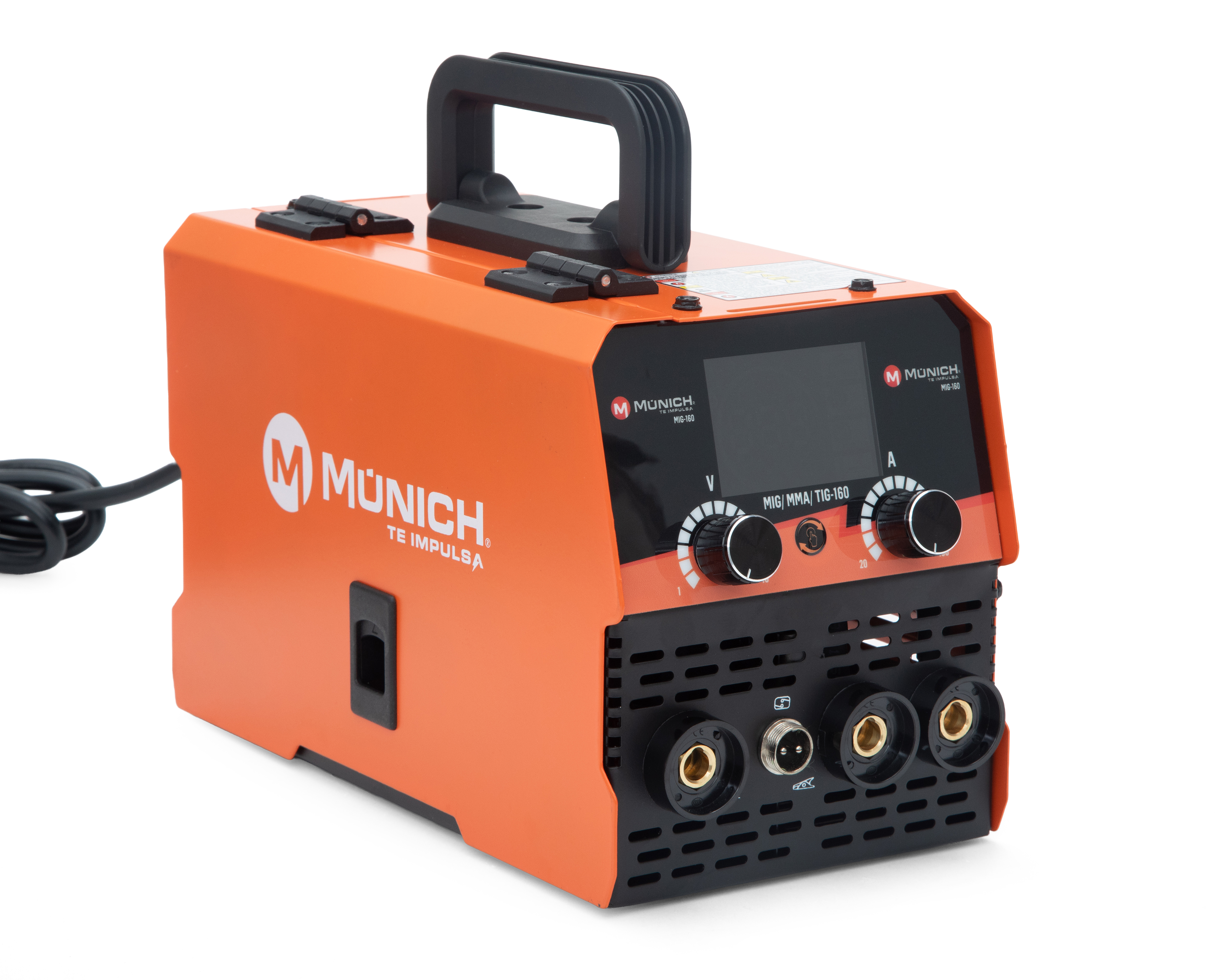 Foto 2 | Foto 2 | Soldadora Inversora Munich MIG-160 con Pinzas Portaelectrodos