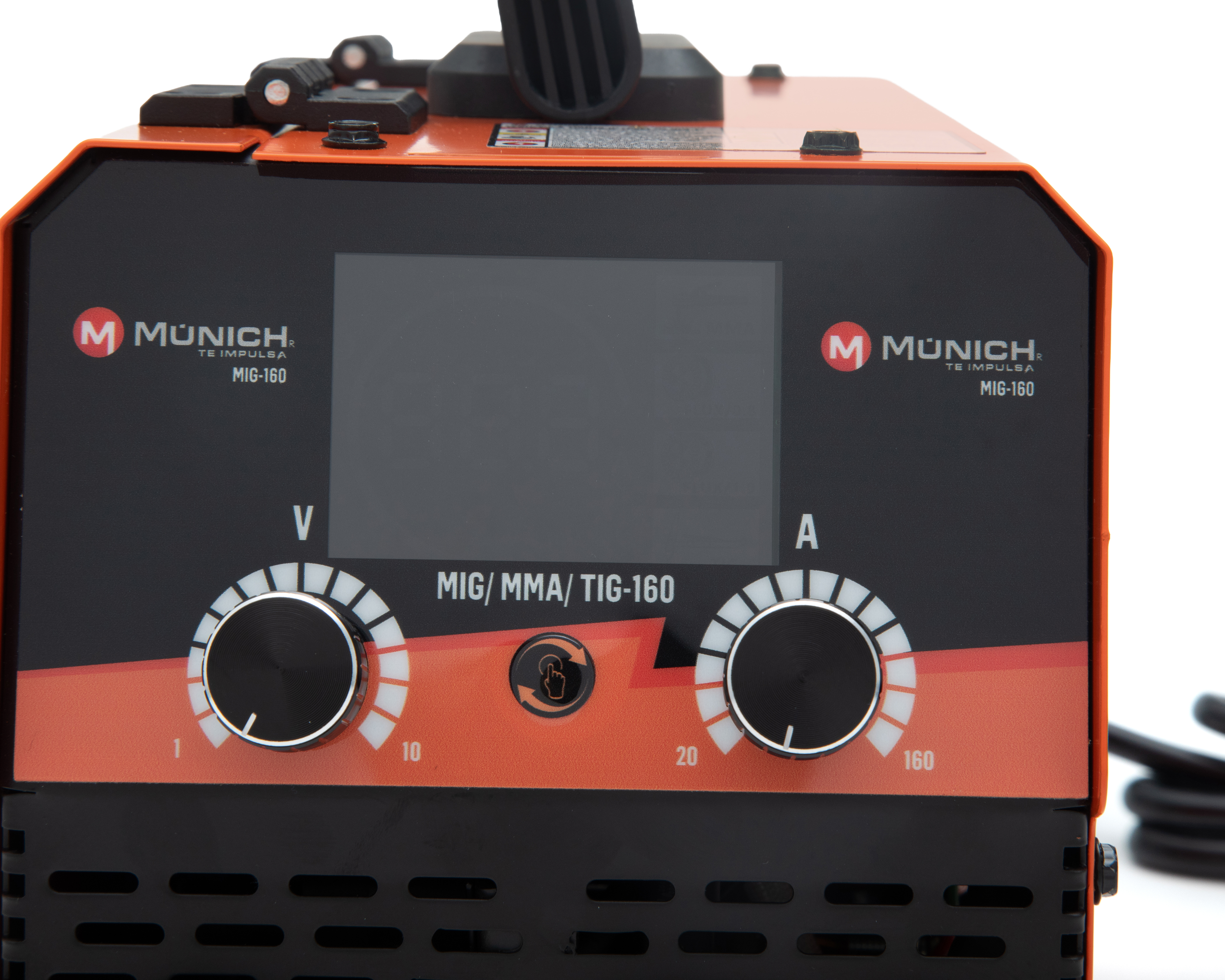 Foto 7 pulgar | Foto 6 | Soldadora Inversora Munich MIG-160 con Pinzas Portaelectrodos