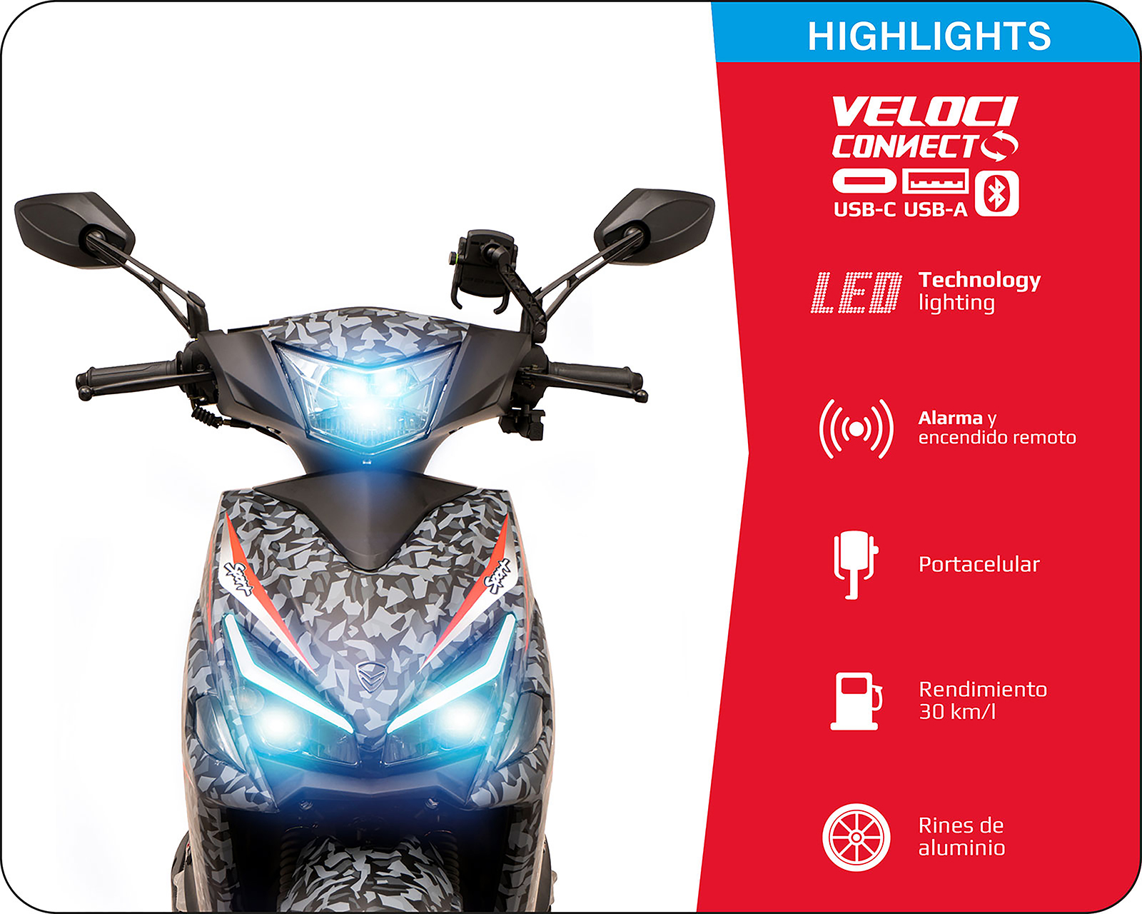 Foto 4 pulgar | Foto 3 | Motocicleta Veloci Dynamik Pro 200 cc 2026