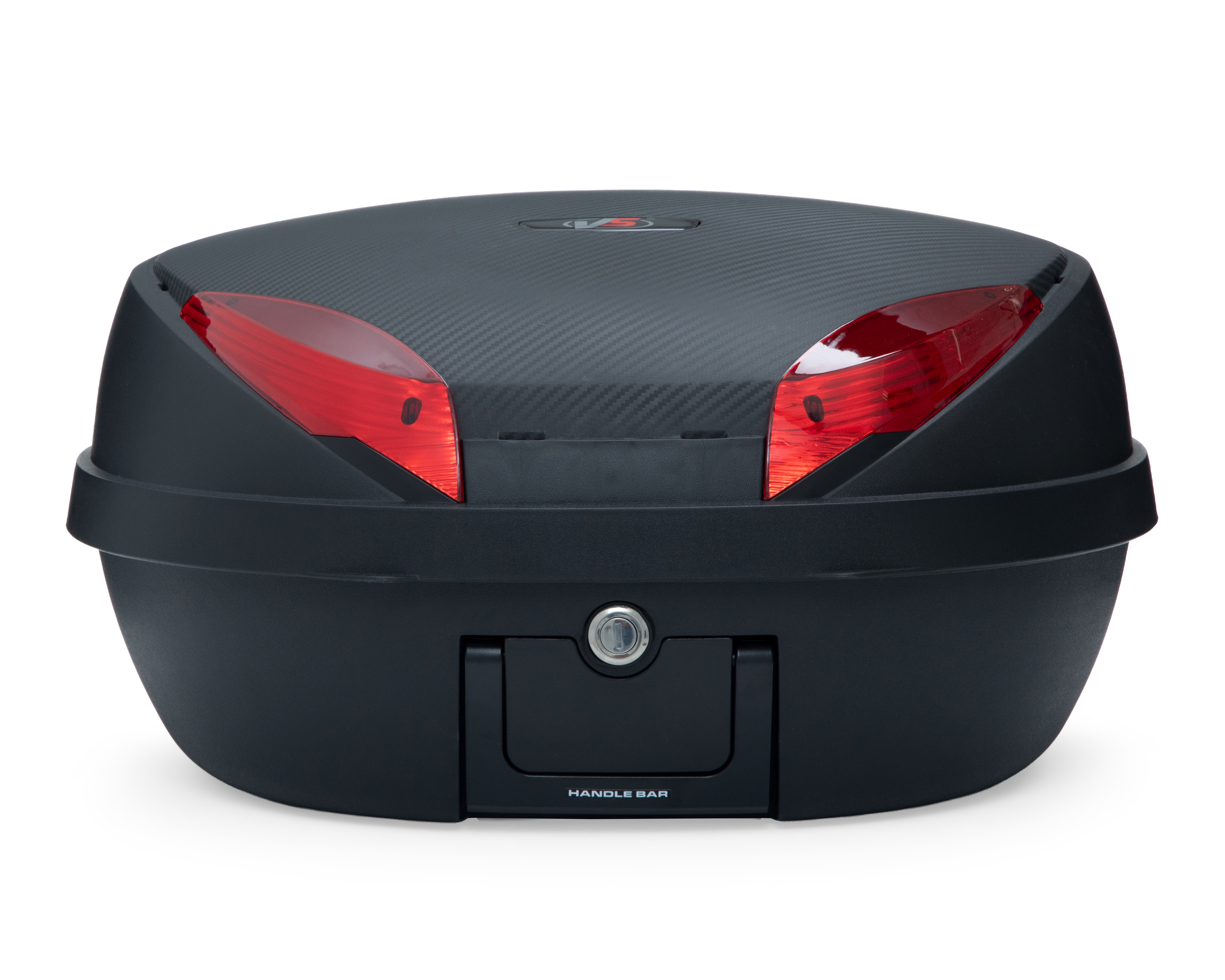 Maletero para Moto VS Top Case Negro