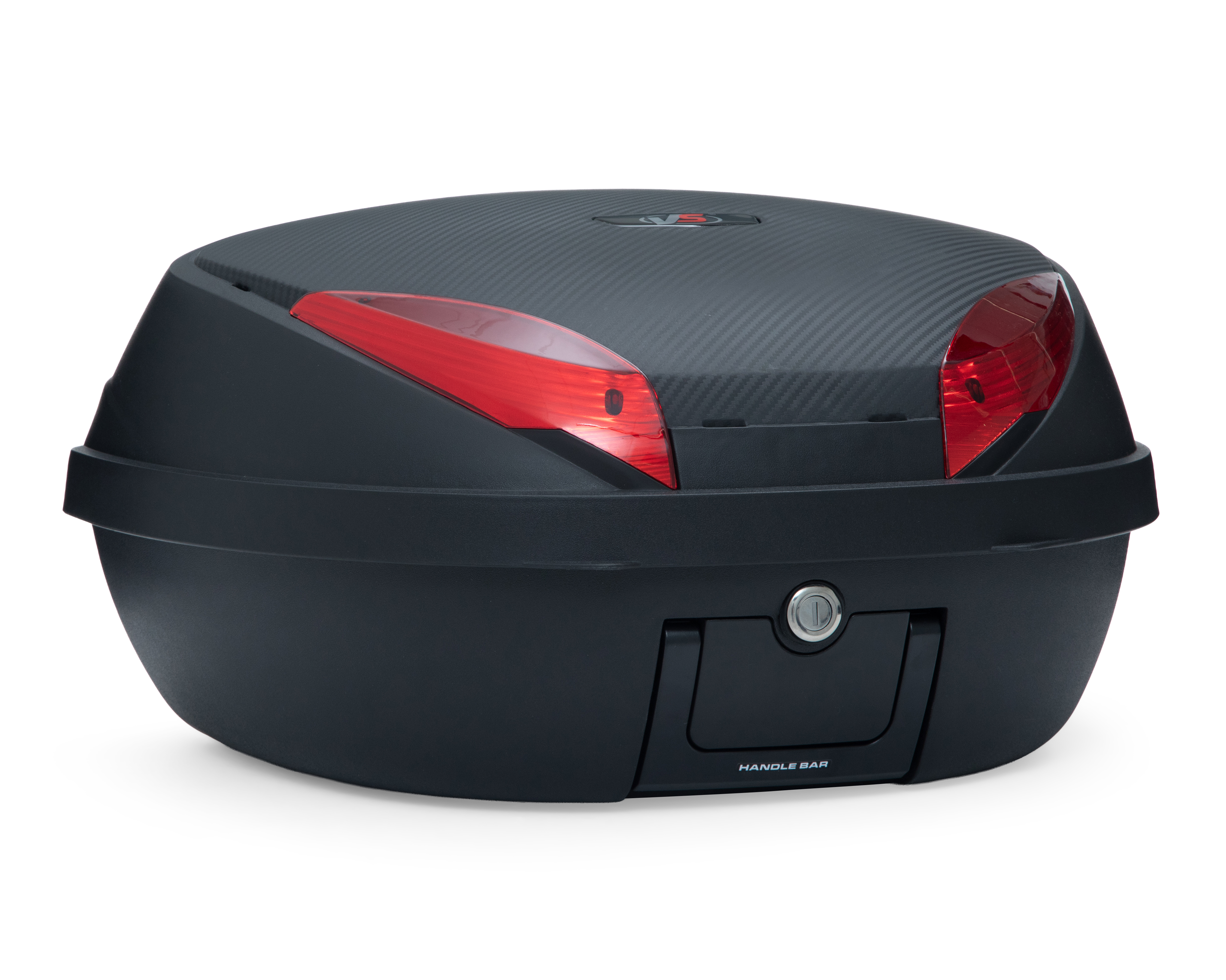 Foto 3 pulgar | Foto 2 | Maletero para Moto VS Top Case Negro