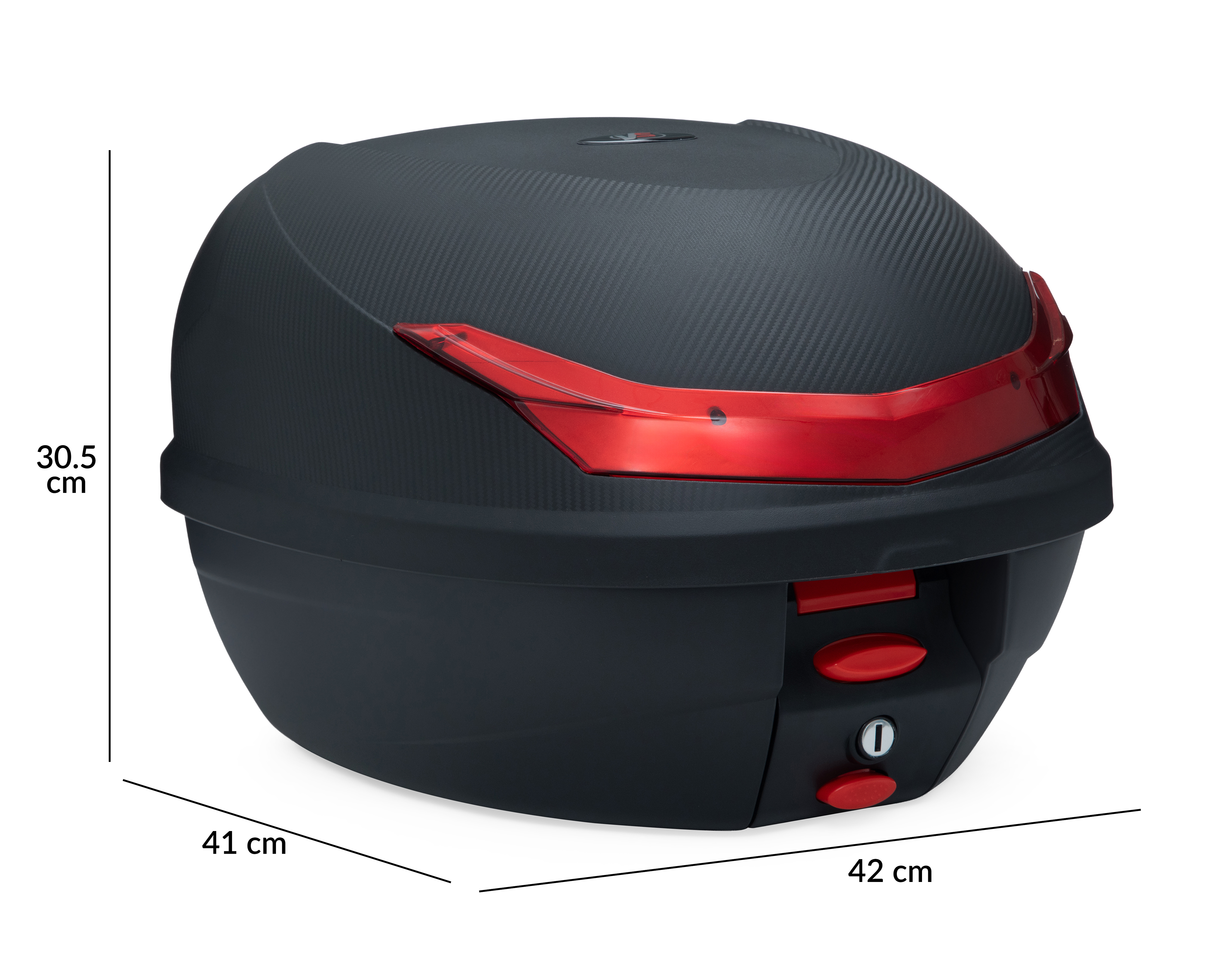 Foto 7 pulgar | Foto 6 | Maletero para Moto Vgd Sport 34 LTS Negro