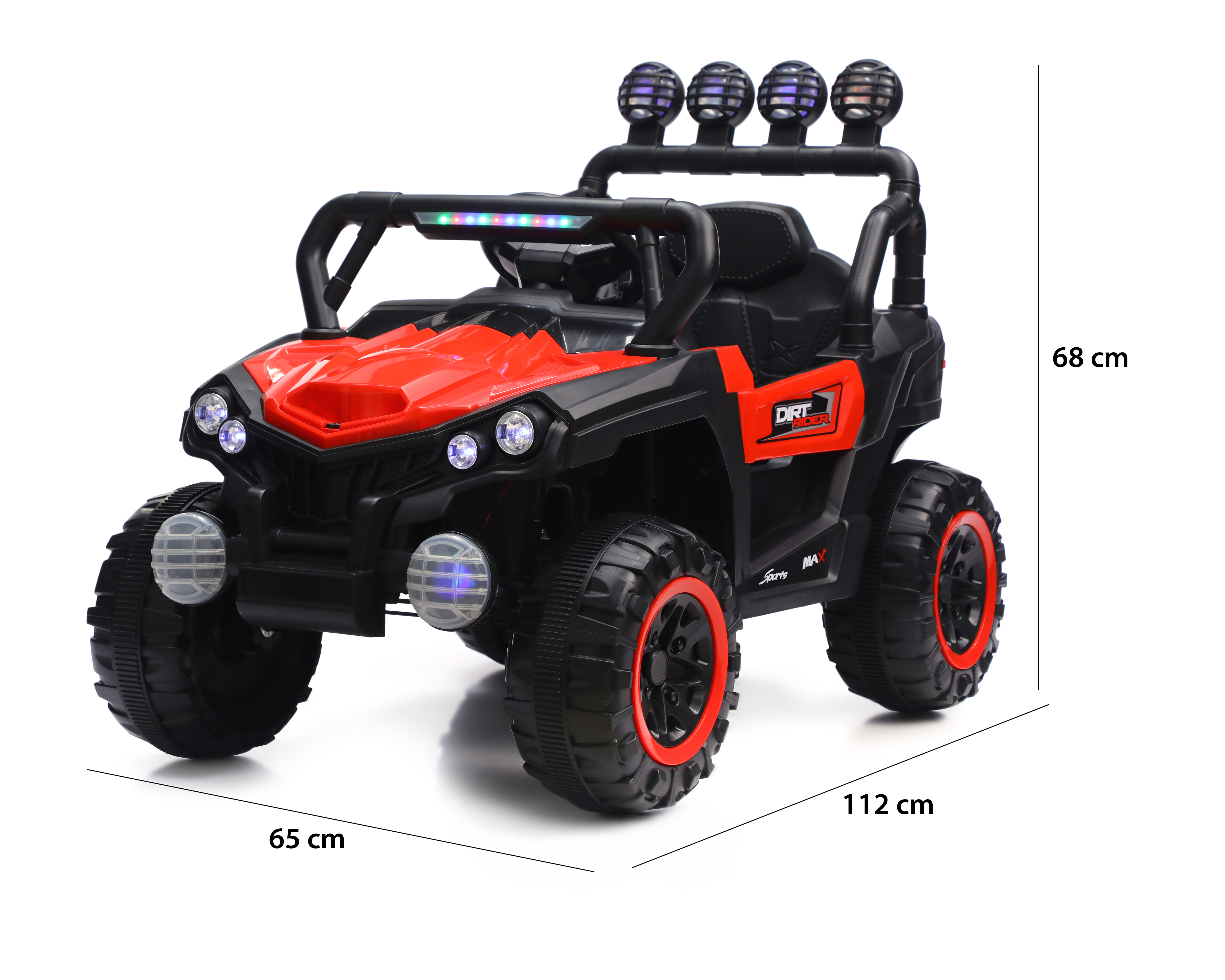 Foto 7 | Foto 7 | Montable Eléctrico Funzone Rojo