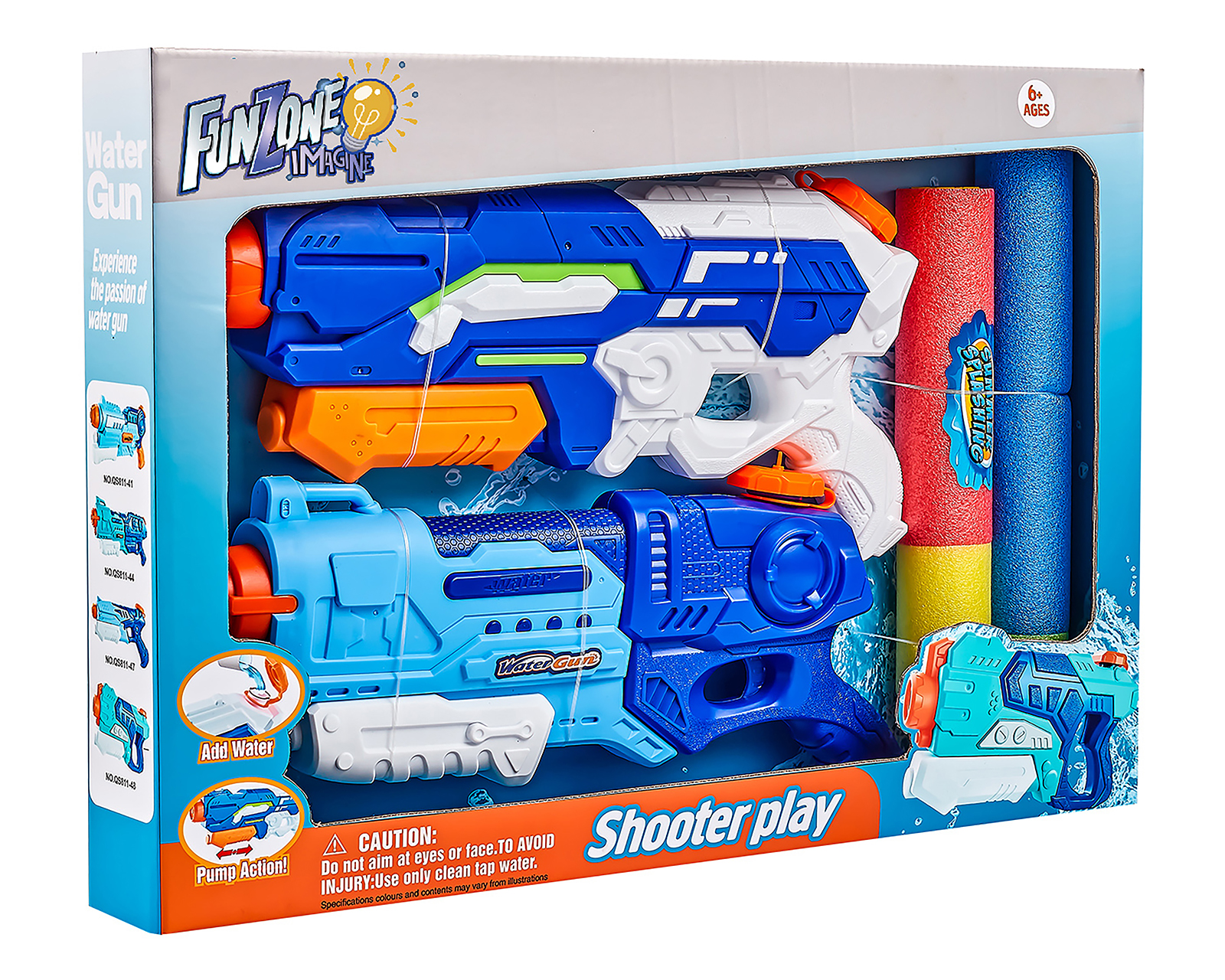 Foto 5 | Foto 5 | Lanzador de Agua Funzone Shooter Play 2 Piezas