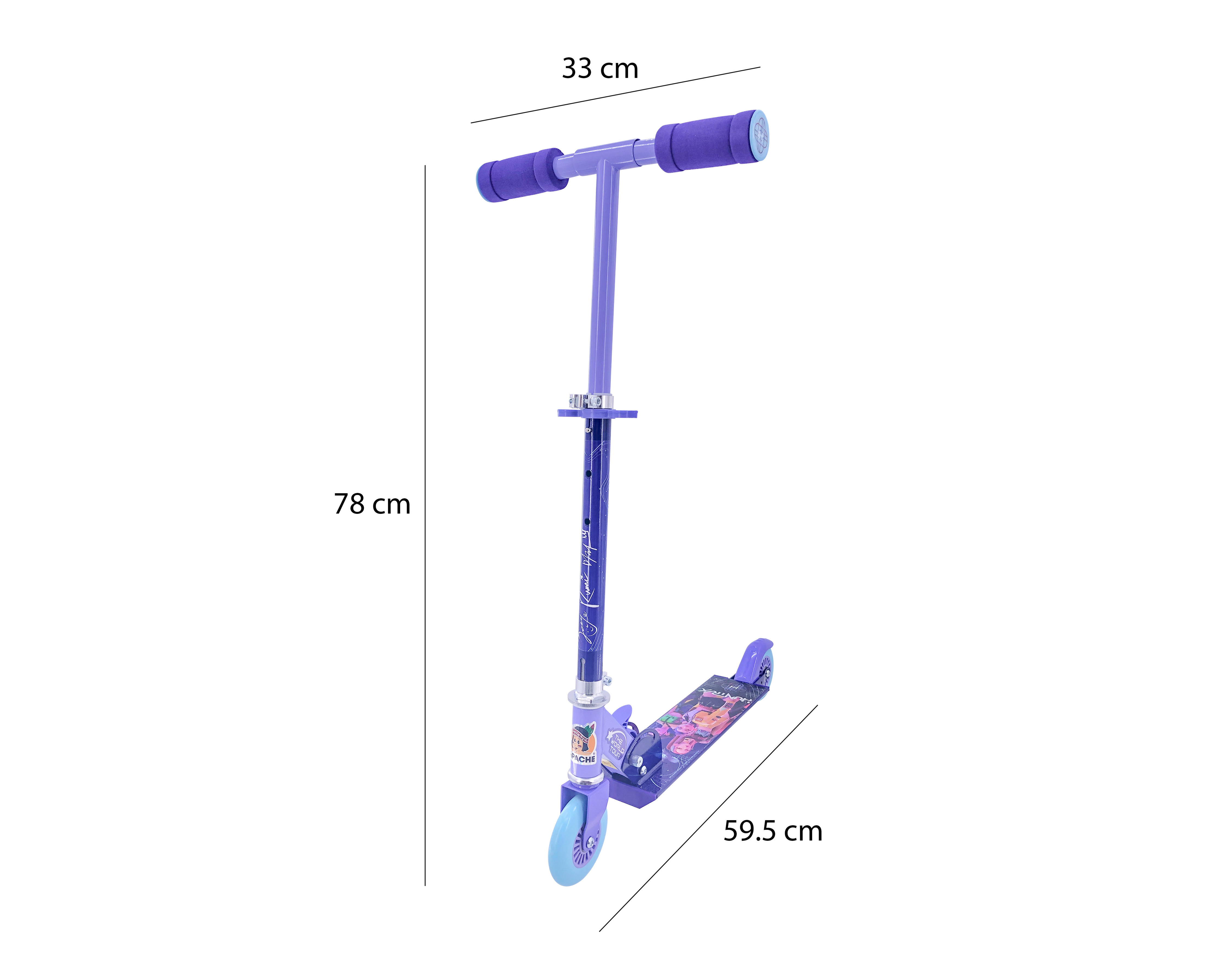 Foto 5 | Foto 5 | Scooter para Niña Apache Demon Hunters Plegable