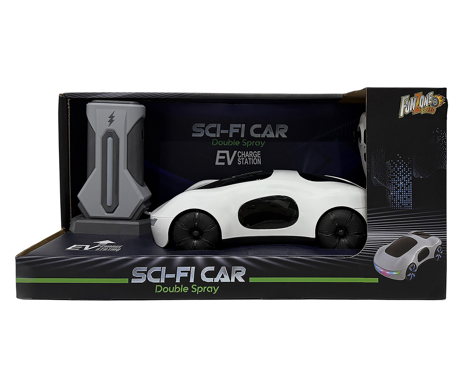 Foto 5 | Foto 5 | Carro de Control Remoto Funzone Sci-Fi Car Double Spray