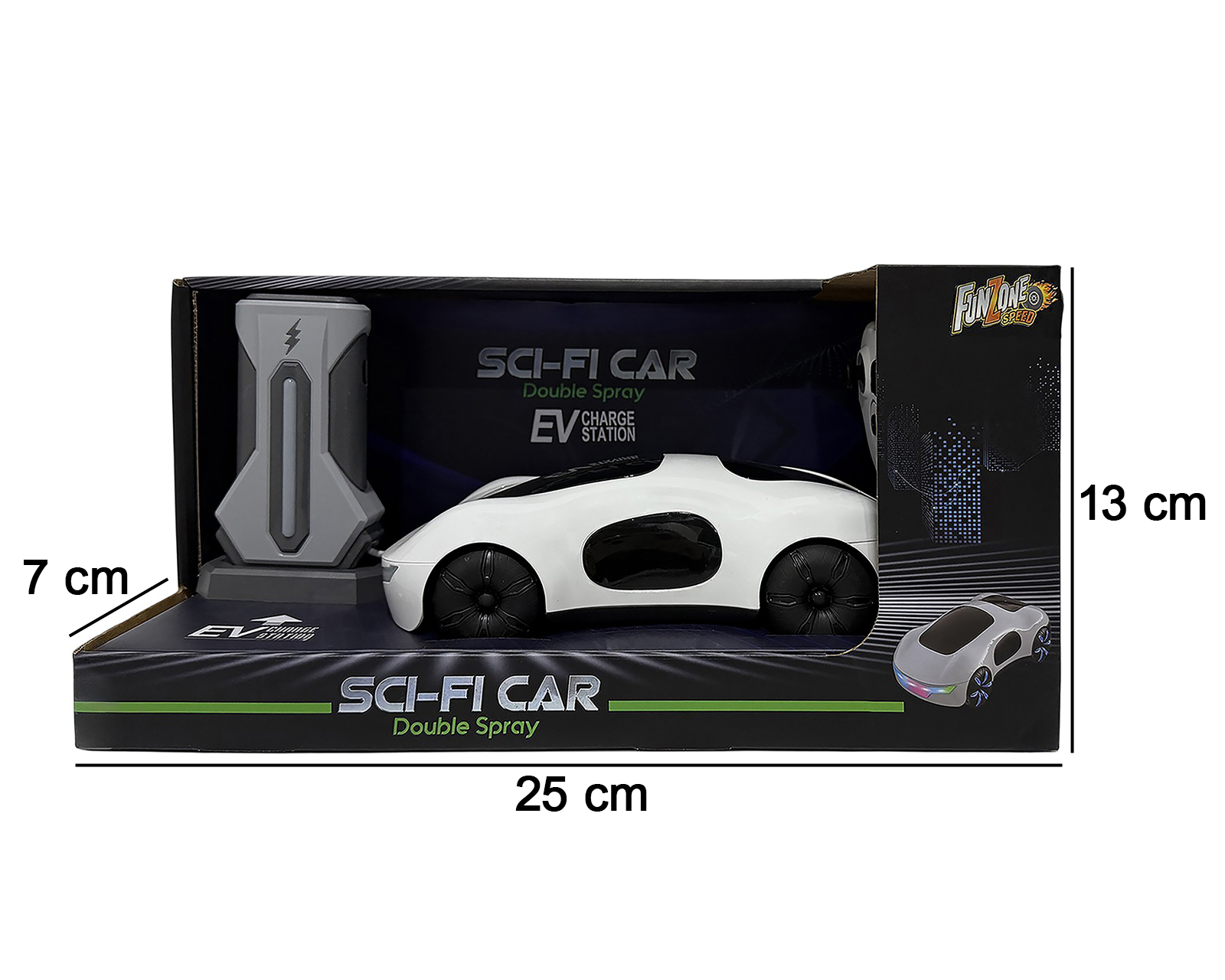 Foto 7 pulgar | Foto 6 | Carro de Control Remoto Funzone Sci-Fi Car Double Spray