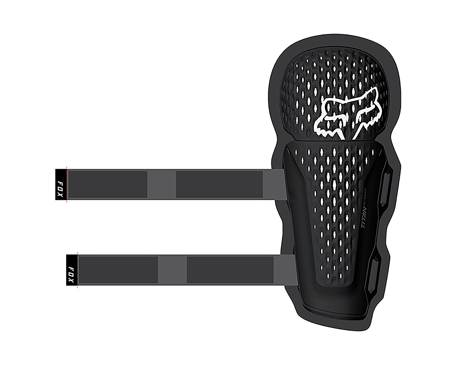 Foto 5 pulgar | Foto 4 | Rodillera para Motocross Fox Racing Titan