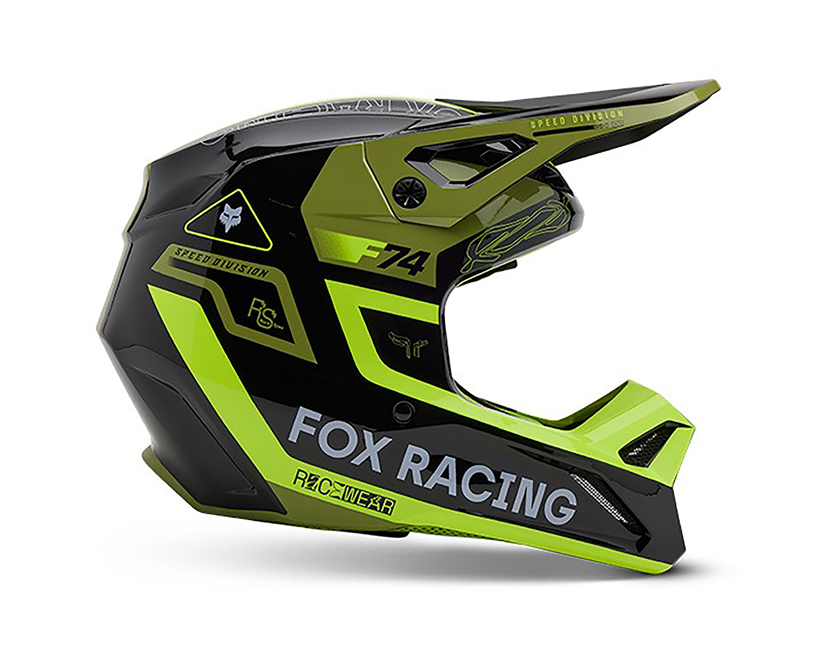 Foto 4 pulgar | Foto 3 | Casco para Motociclista Fox Racing Mediano Negro