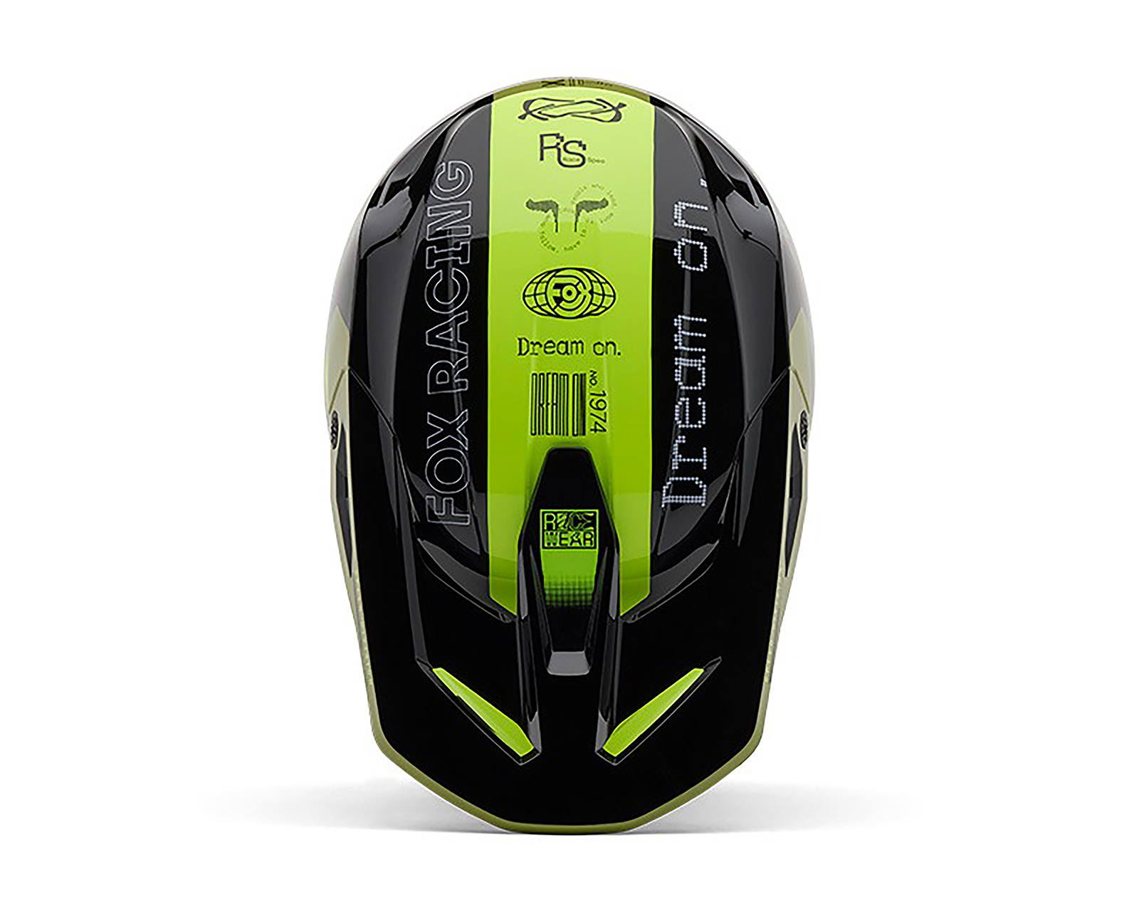 Foto 5 pulgar | Foto 4 | Casco para Motociclista Fox Racing Mediano Negro