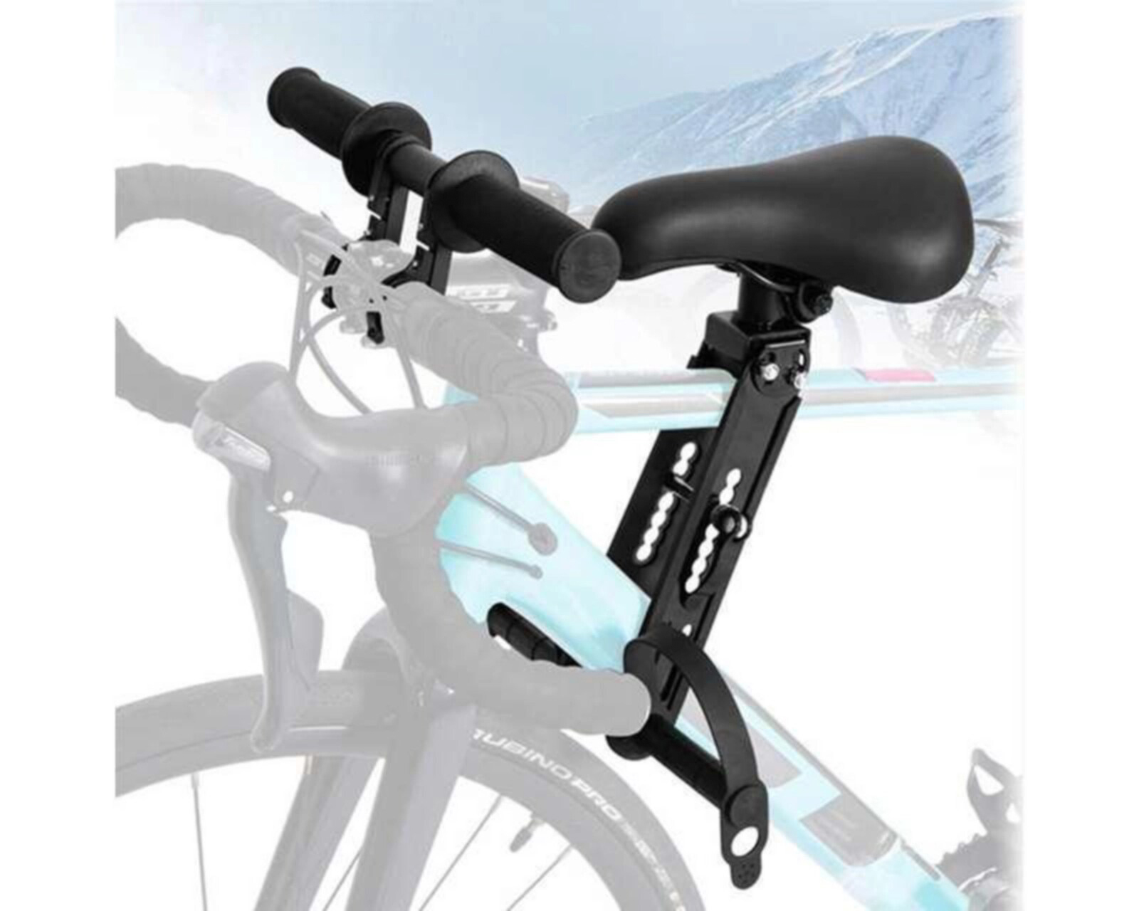 Foto 4 pulgar | Foto 3 | Asiento Infantil para Bicicleta Zigna ZGKS-03 Negro