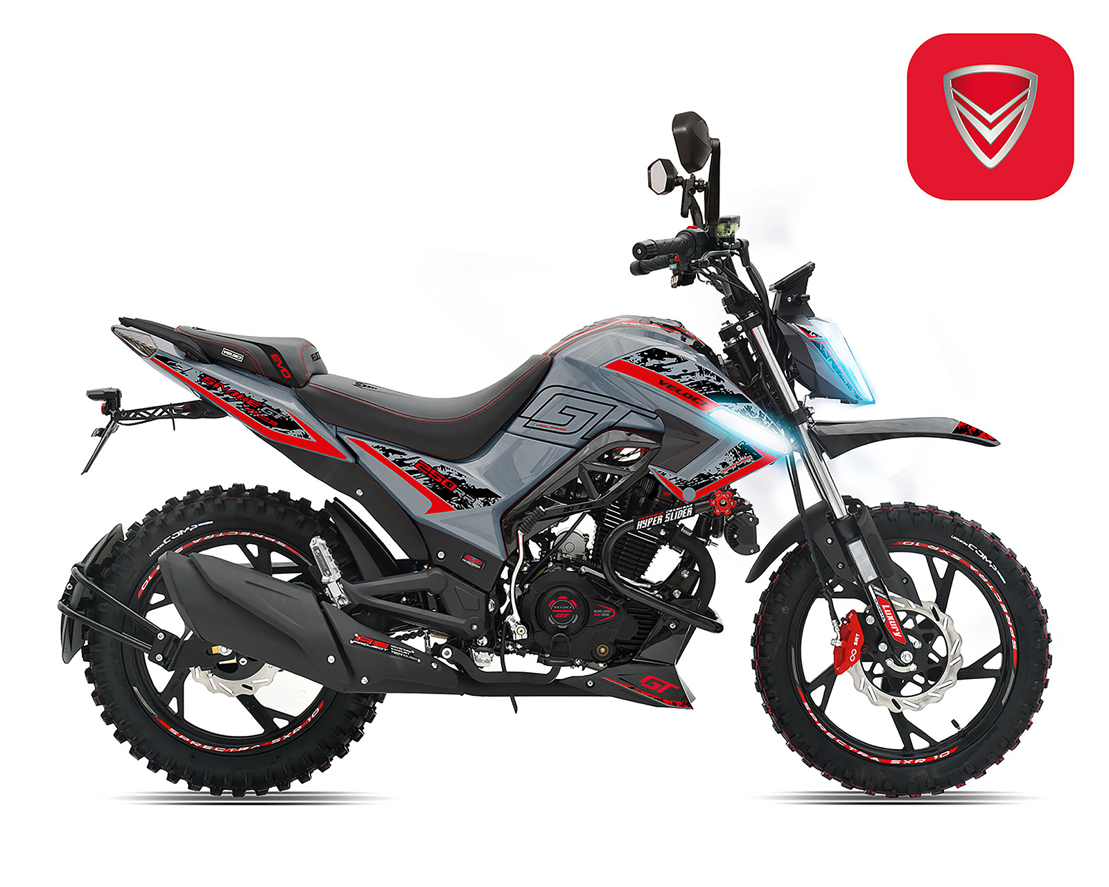 Foto 3 pulgar | Foto 2 | Motocicleta Veloci Snake GT Trail Edition 250 cc 2026